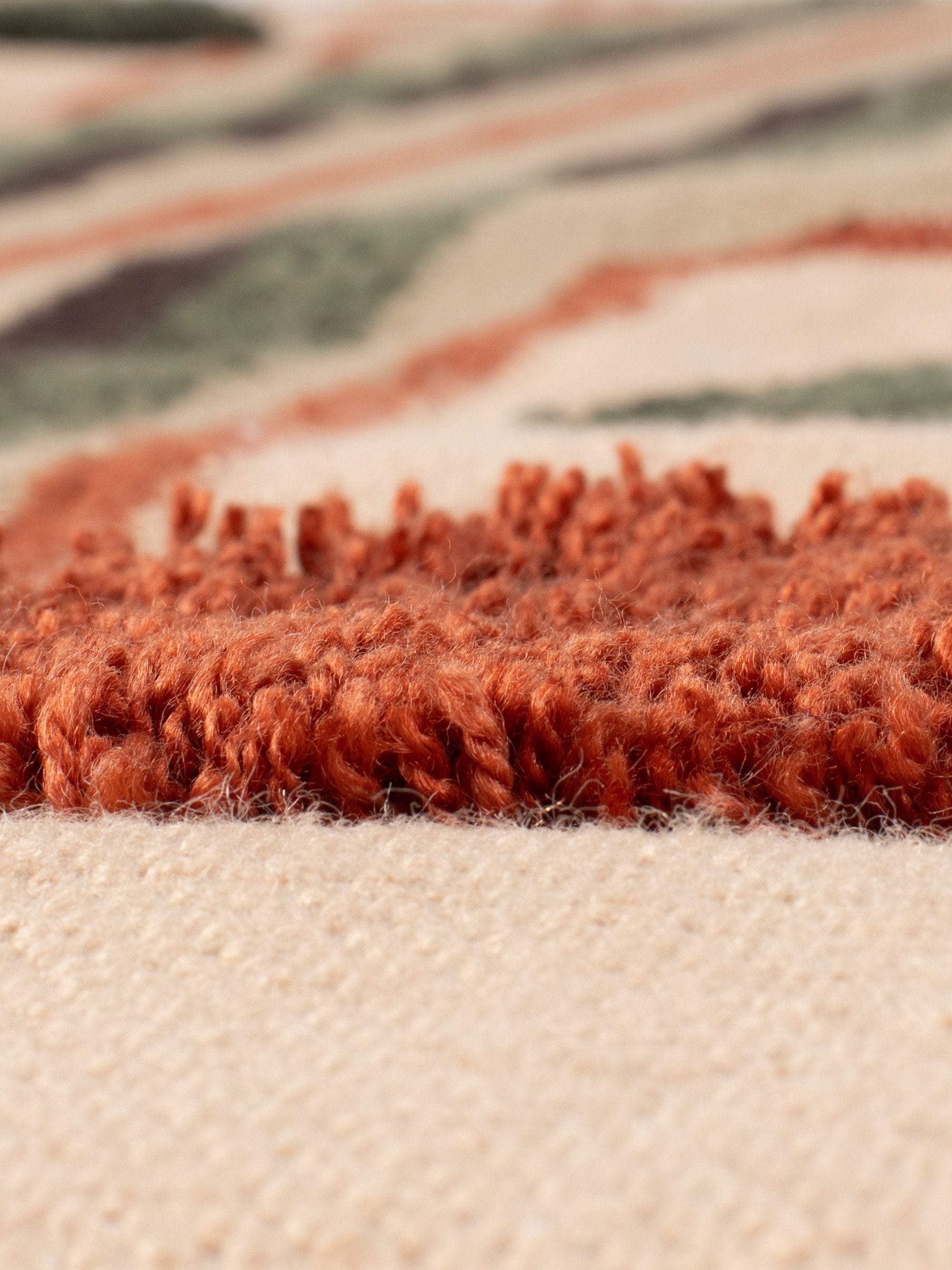 Haydon Hand-Woven High-Pile Rug with Tassels