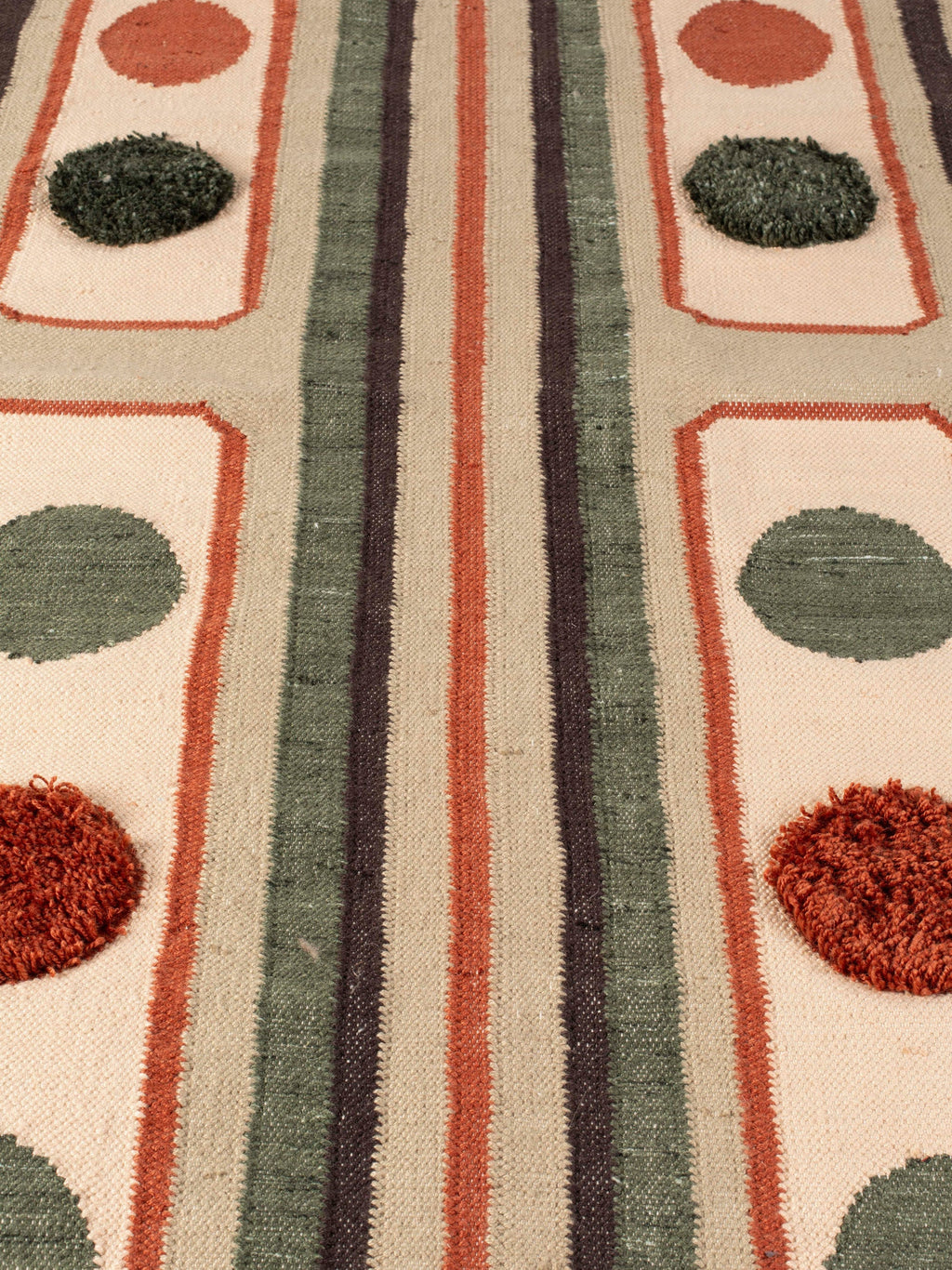 Haydon Hand-Woven High-Pile Rug with Tassels