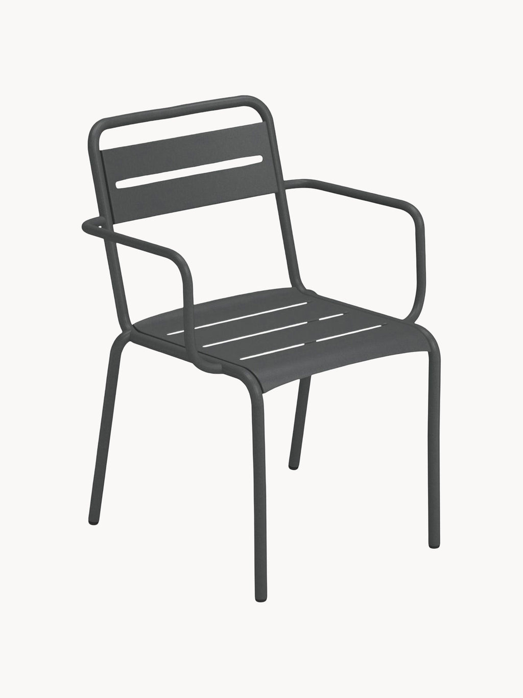 Gallery image 1 - Stackable Garden Chairs Star with Armrests, Set of 2