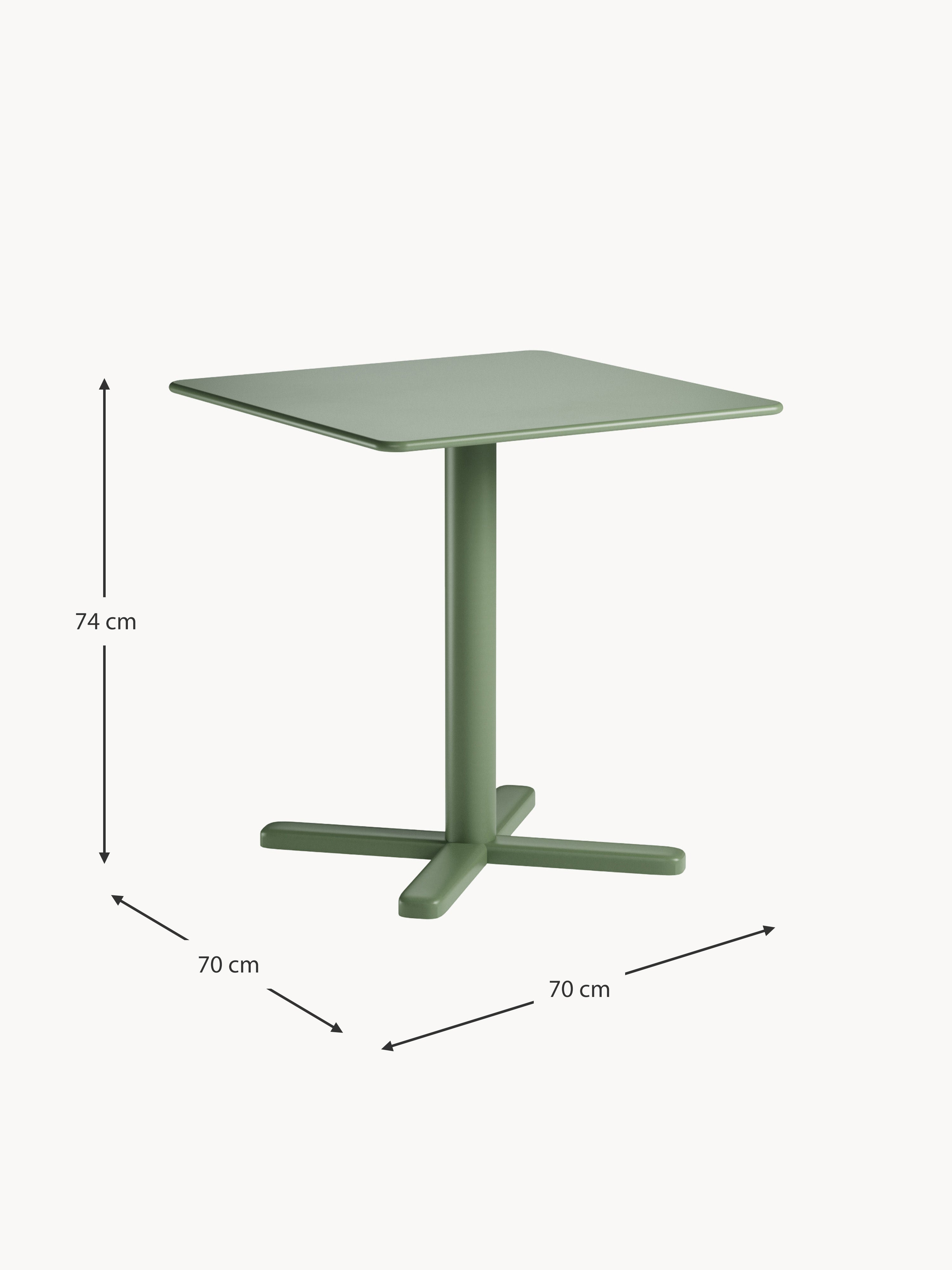 Darwin Folding Garden Table, 70 x 70 cm