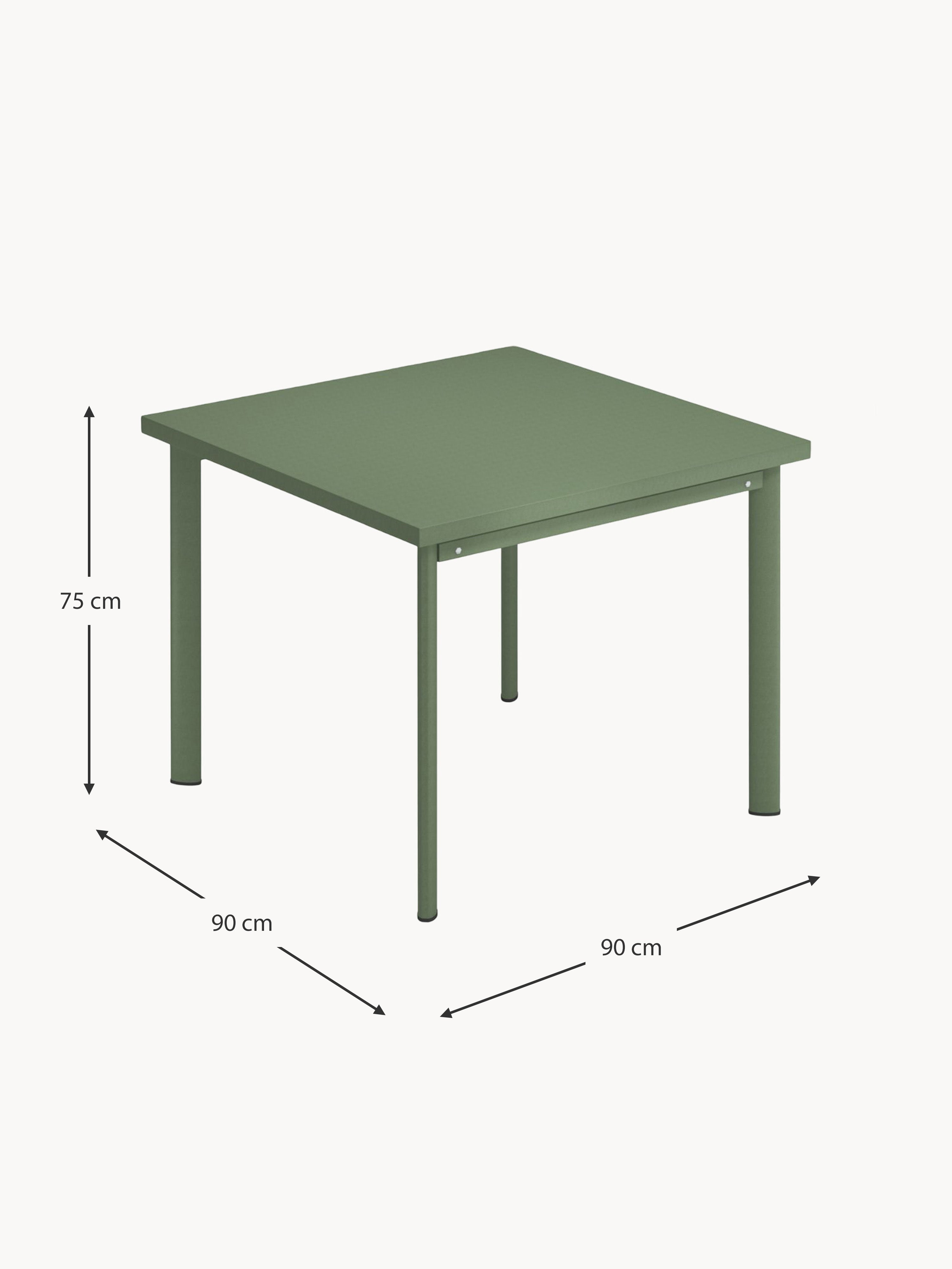 Star Garden Table, 90 x 90 cm