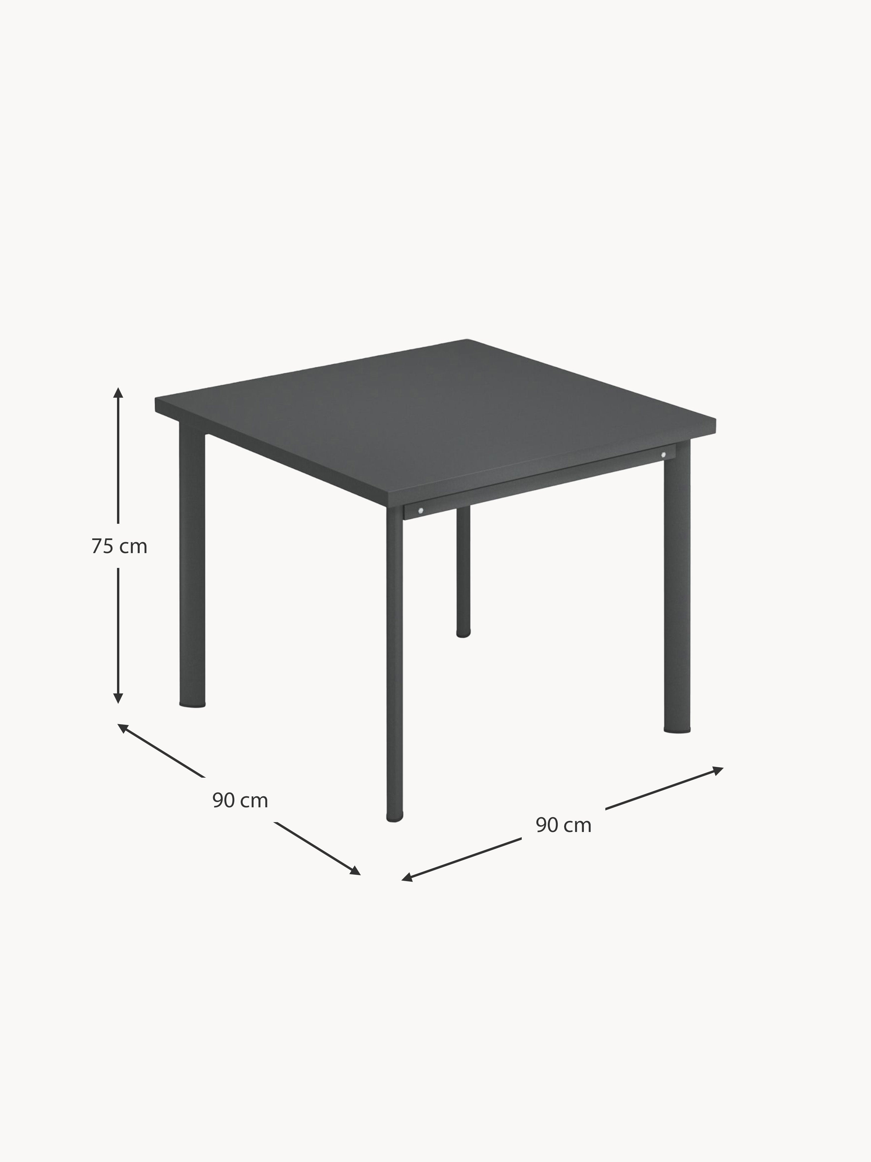 Star Garden Table, 90 x 90 cm