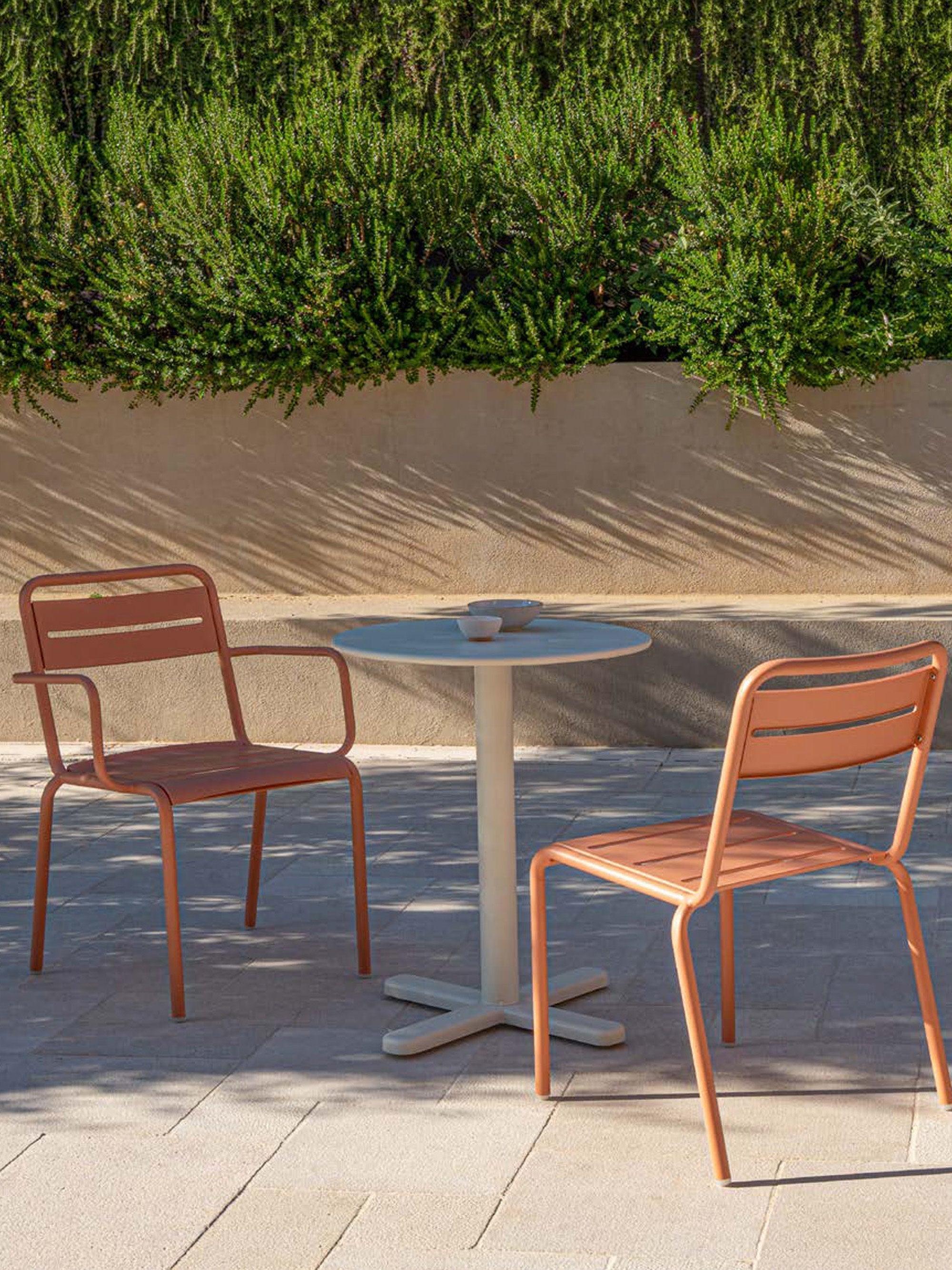 Star Stackable Garden Chairs, Set of 2