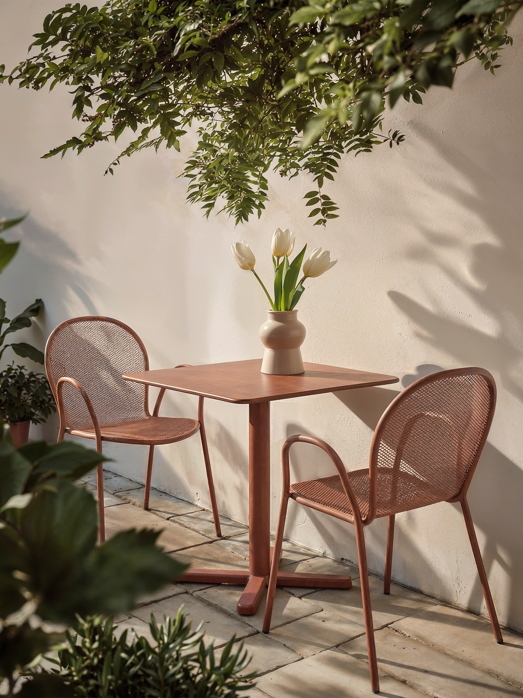 Darwin Folding Garden Table, 70 x 70 cm