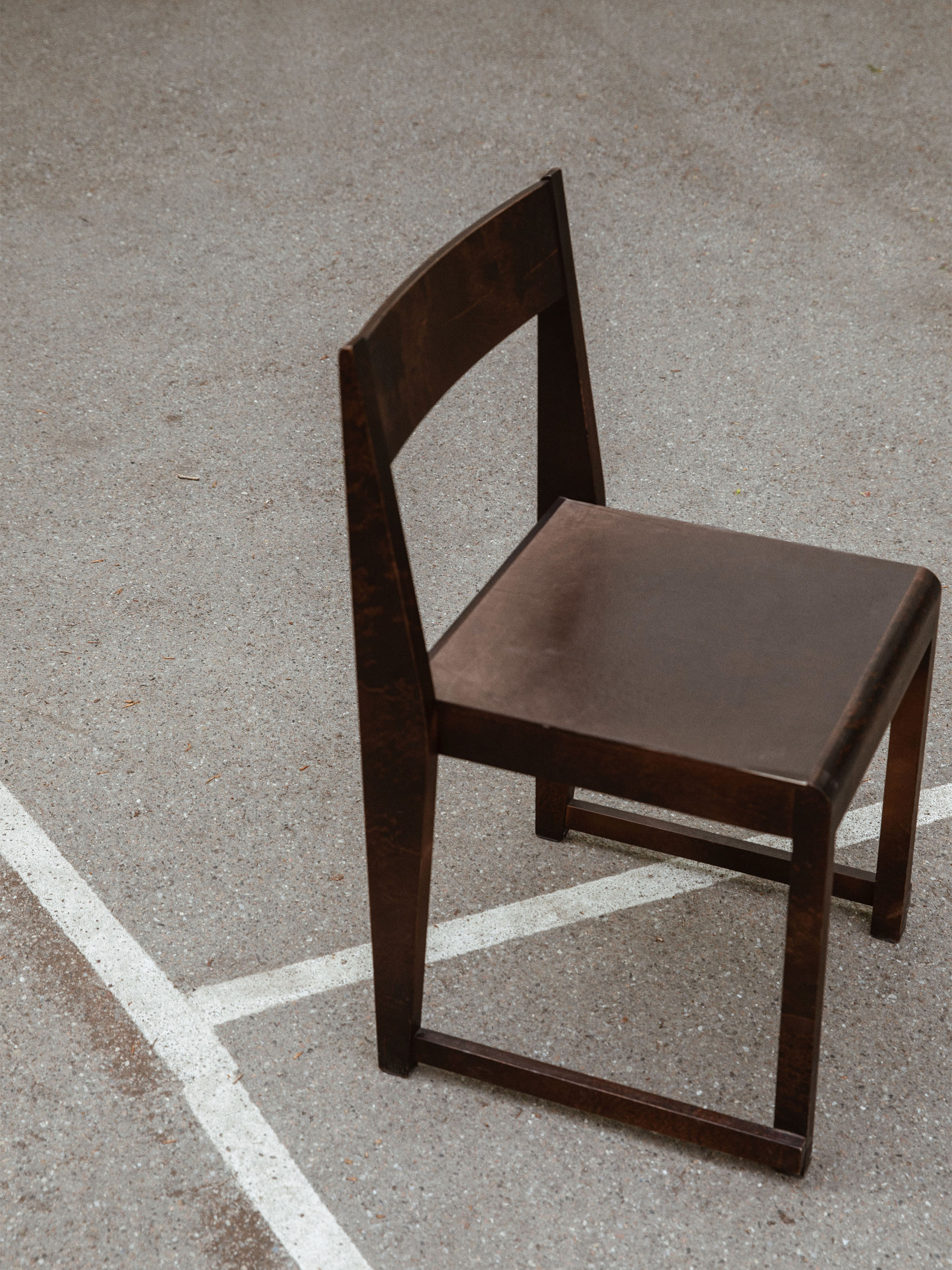 Birch Wood Dining Chair 01