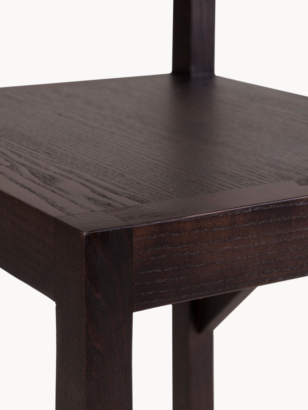 Bracket Ash Wood Dining Chair
