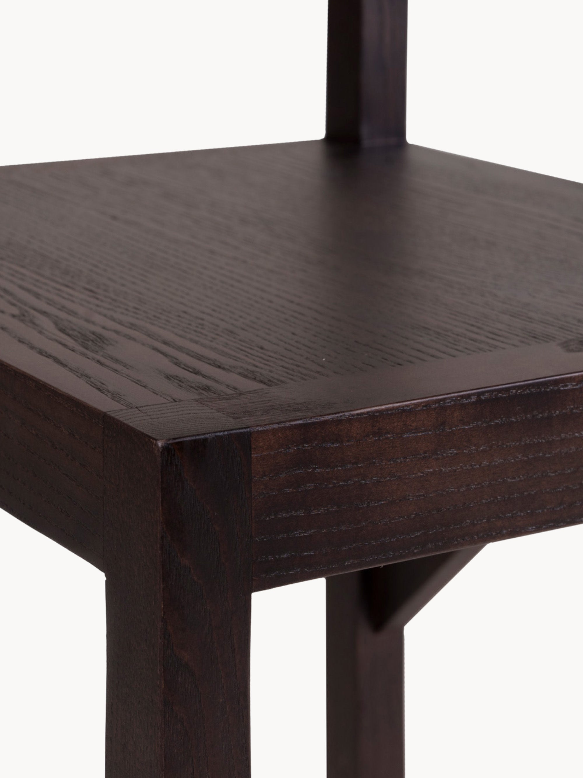 Bracket Ash Wood Dining Chair