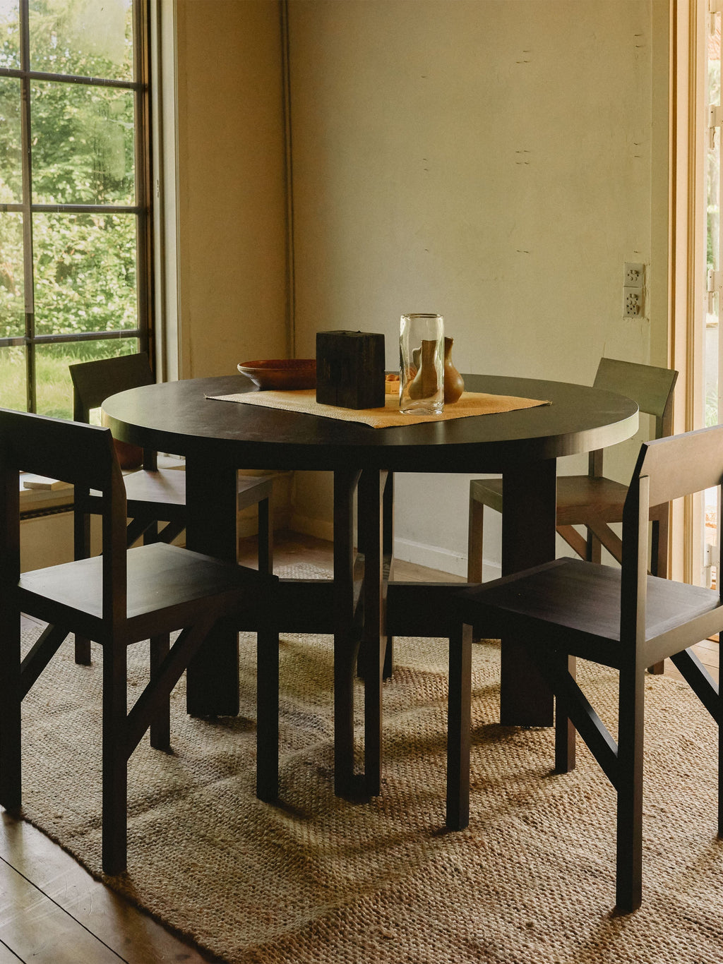 Bracket Ash Wood Dining Chair