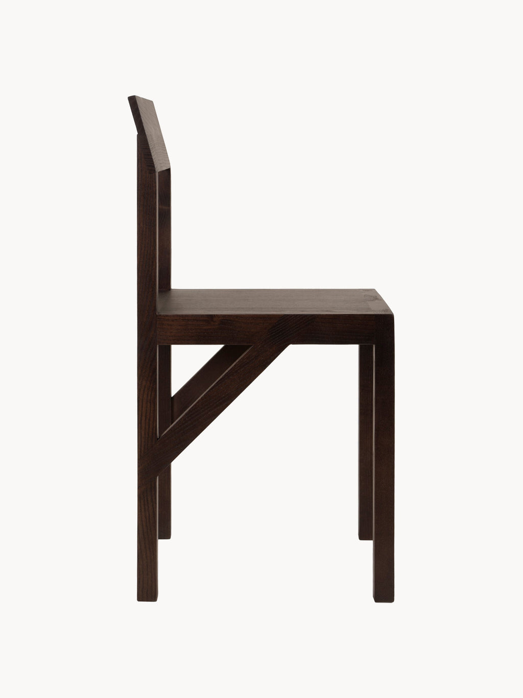 Bracket Ash Wood Dining Chair