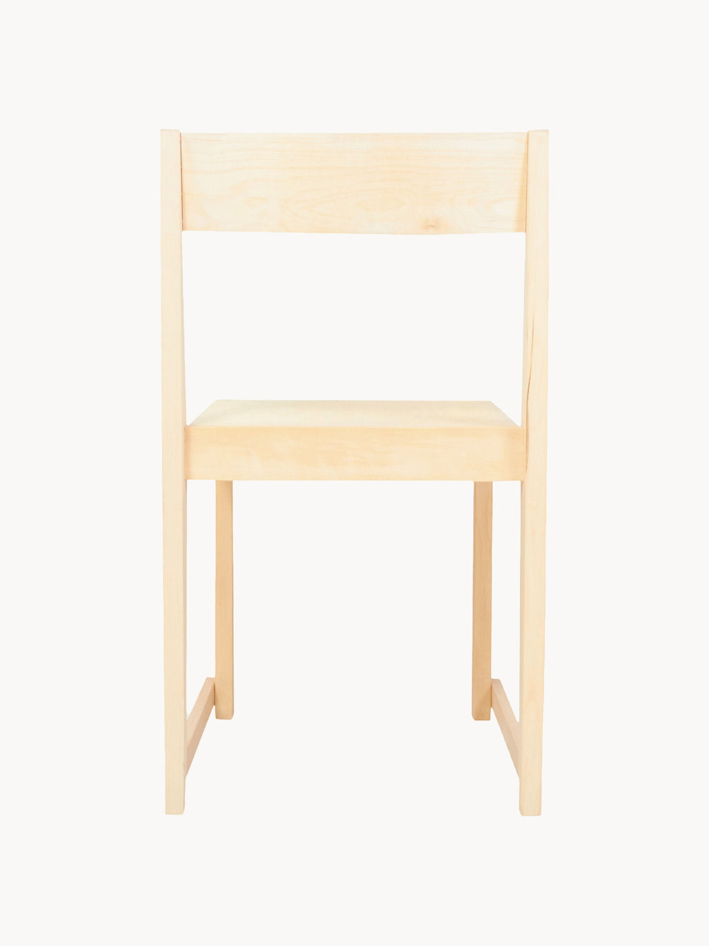 Birch Wood Dining Chair 01