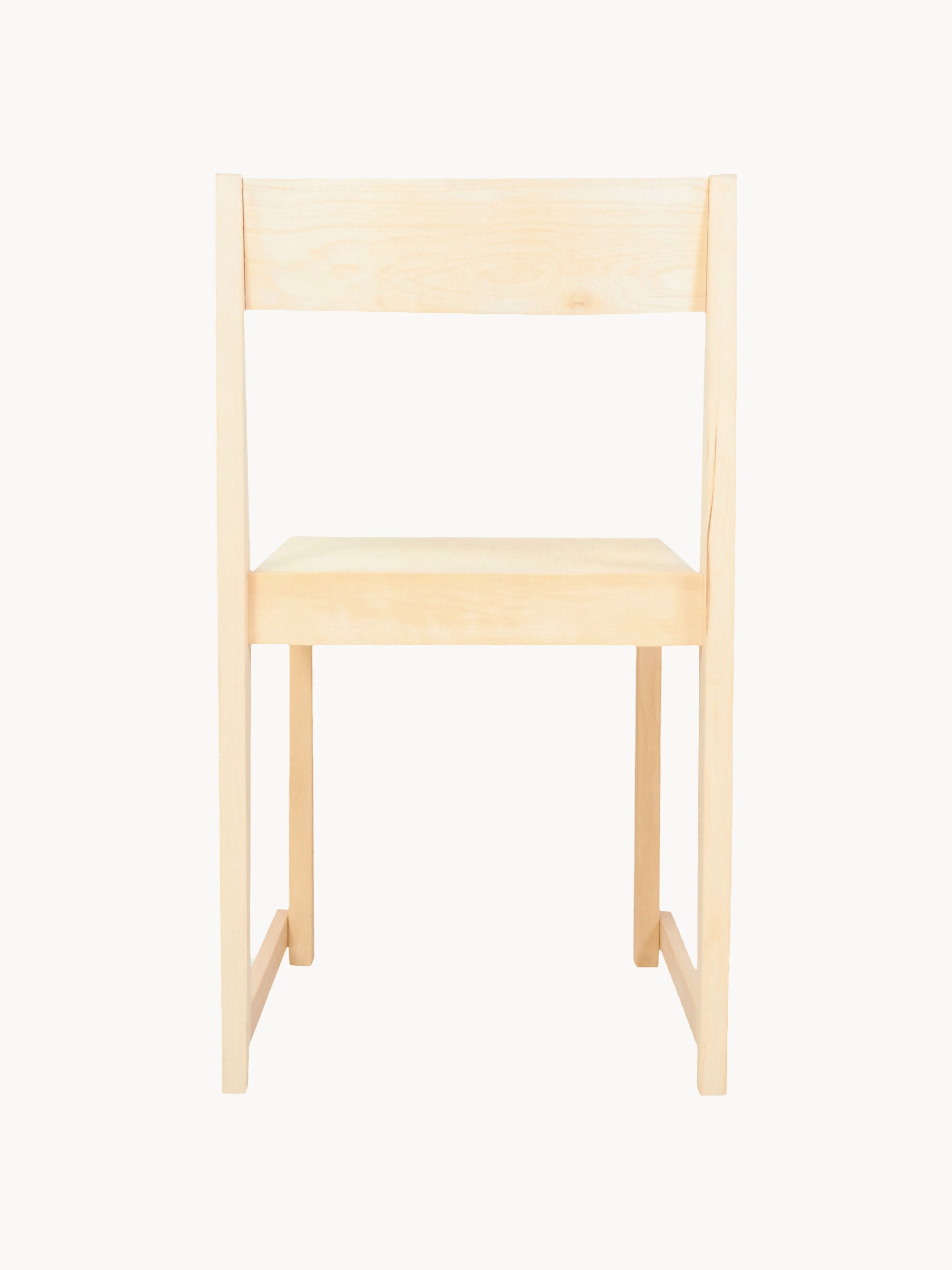 Birch Wood Dining Chair 01