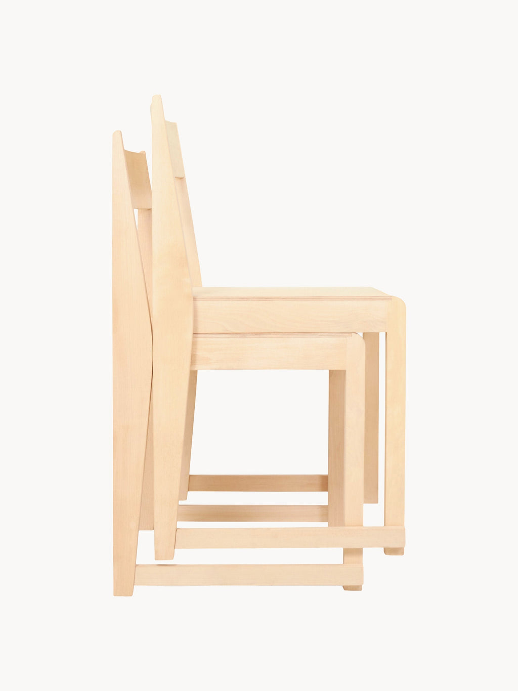 Birch Wood Dining Chair 01