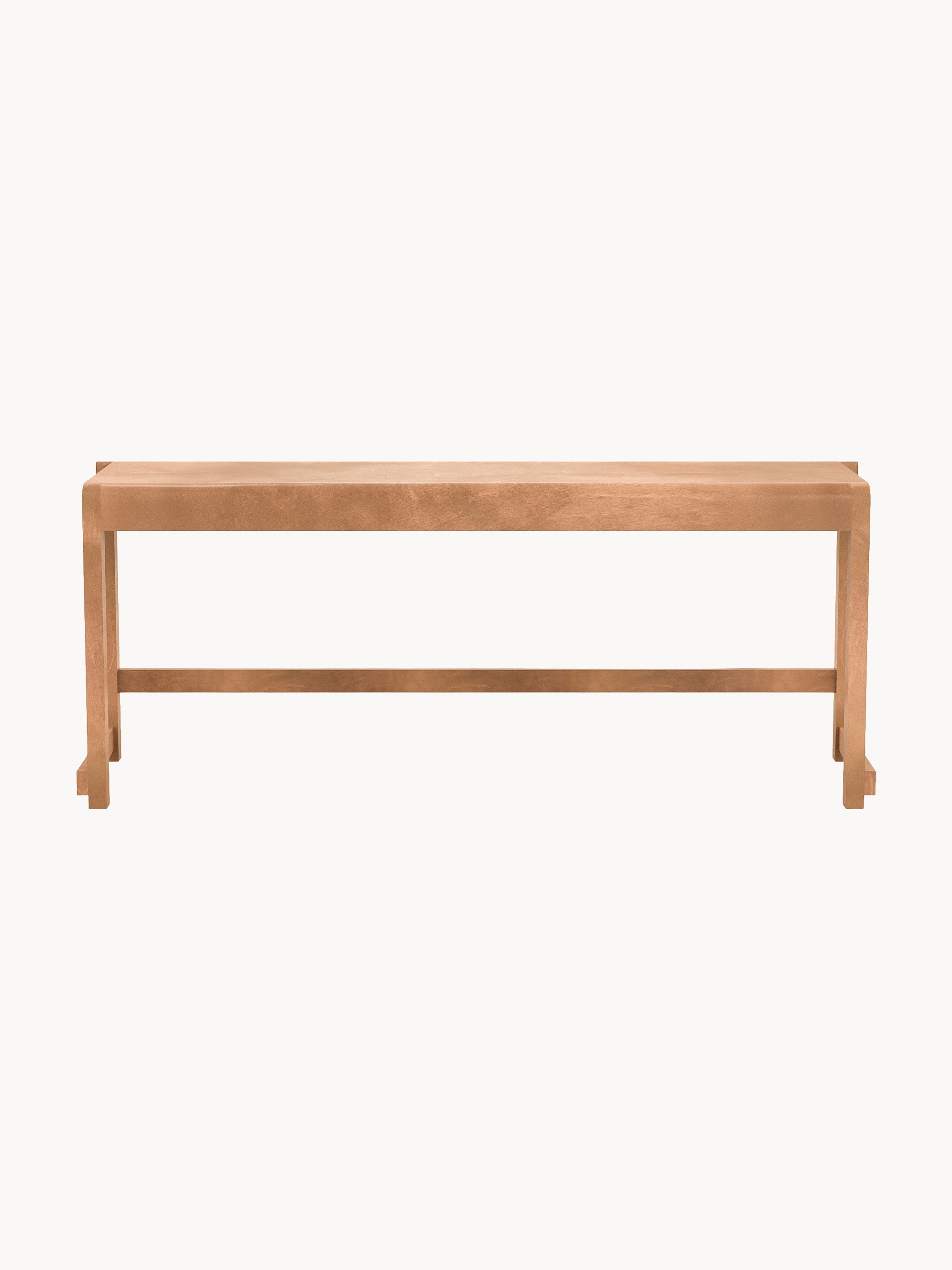 Birch Wood Bench 01