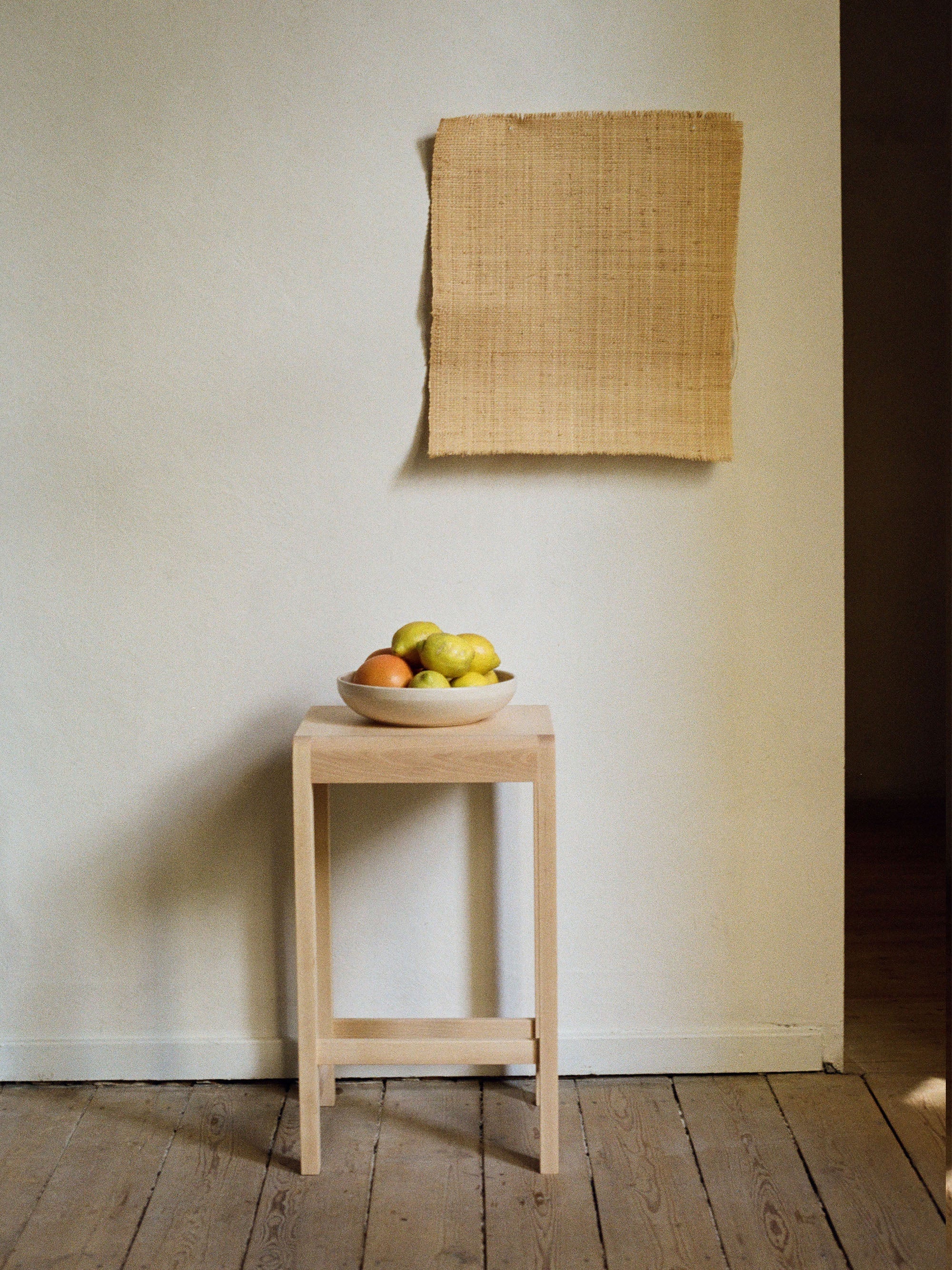 Birch Wood Counter Stool 01