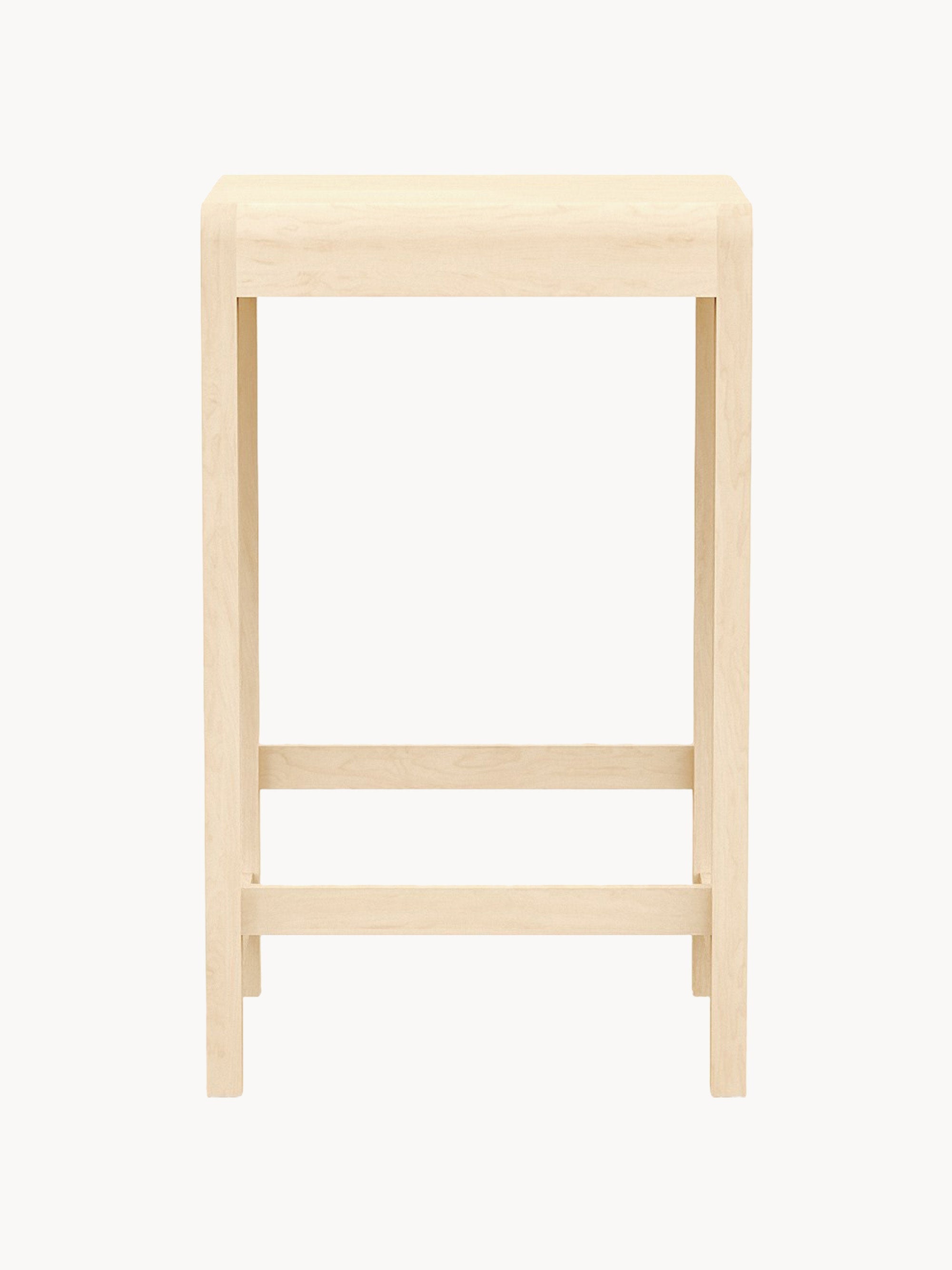 Birch Wood Counter Stool 01