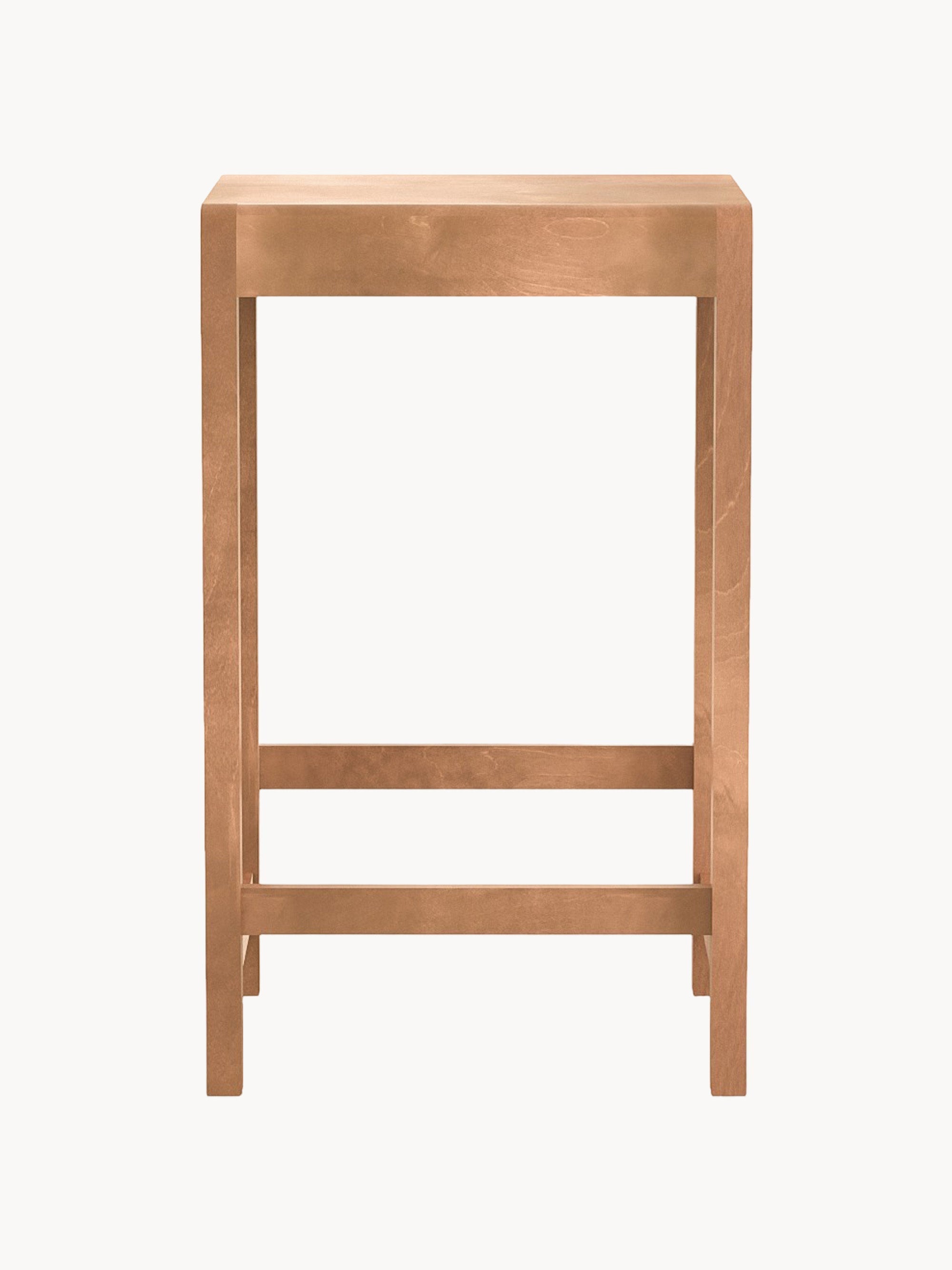 Birch Wood Counter Stool 01