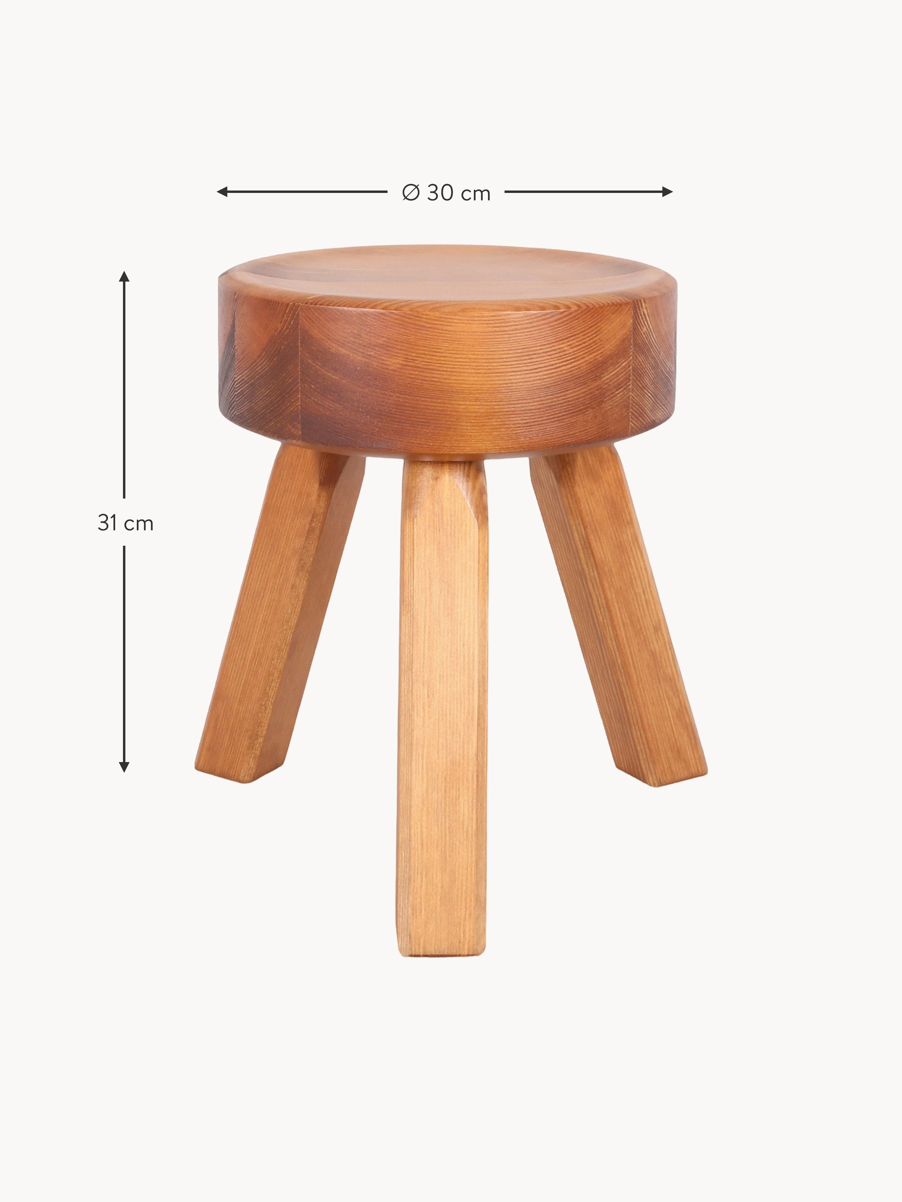 AML Pine Wood Stool