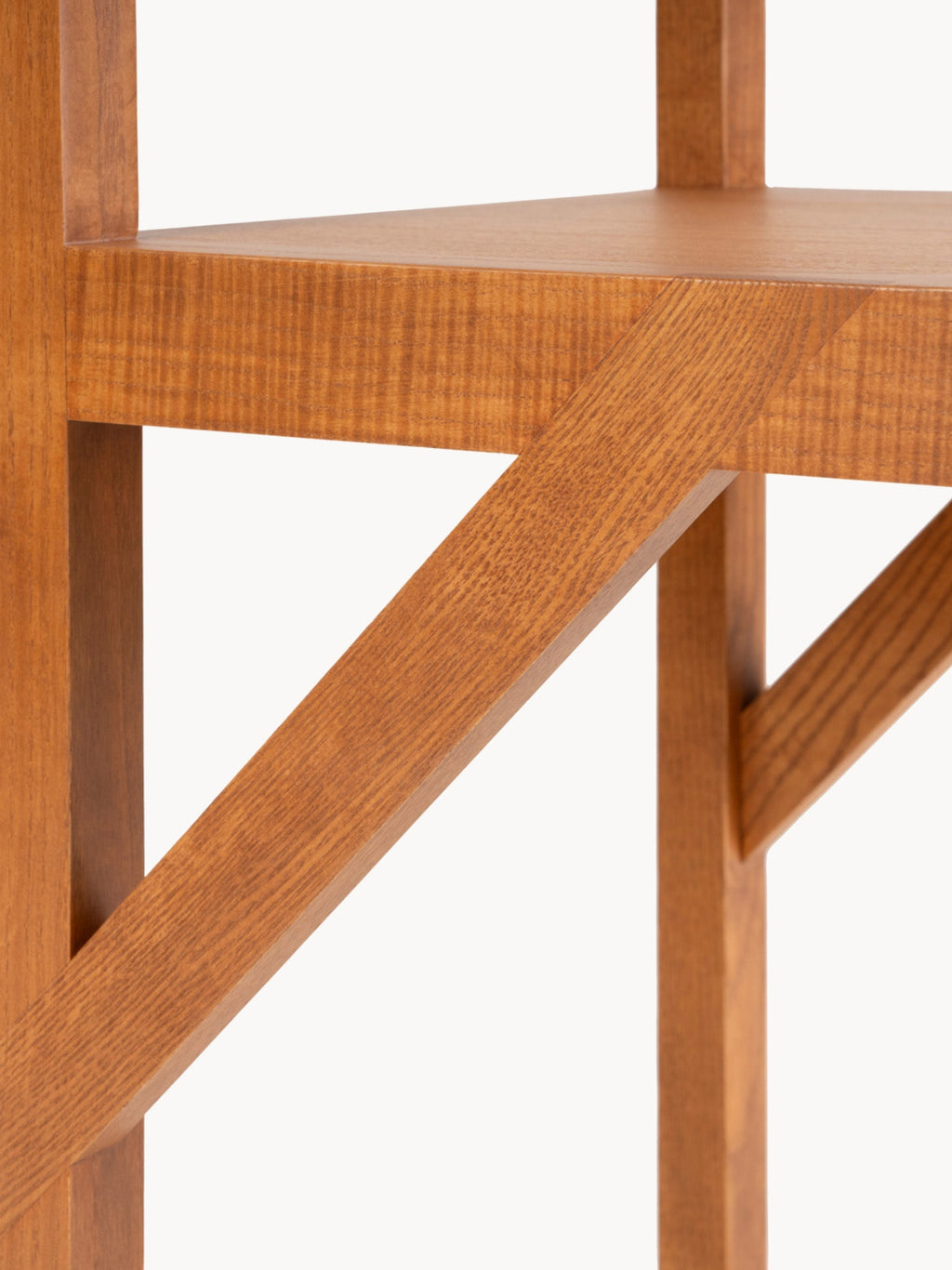 Bracket Ash Wood Dining Chair