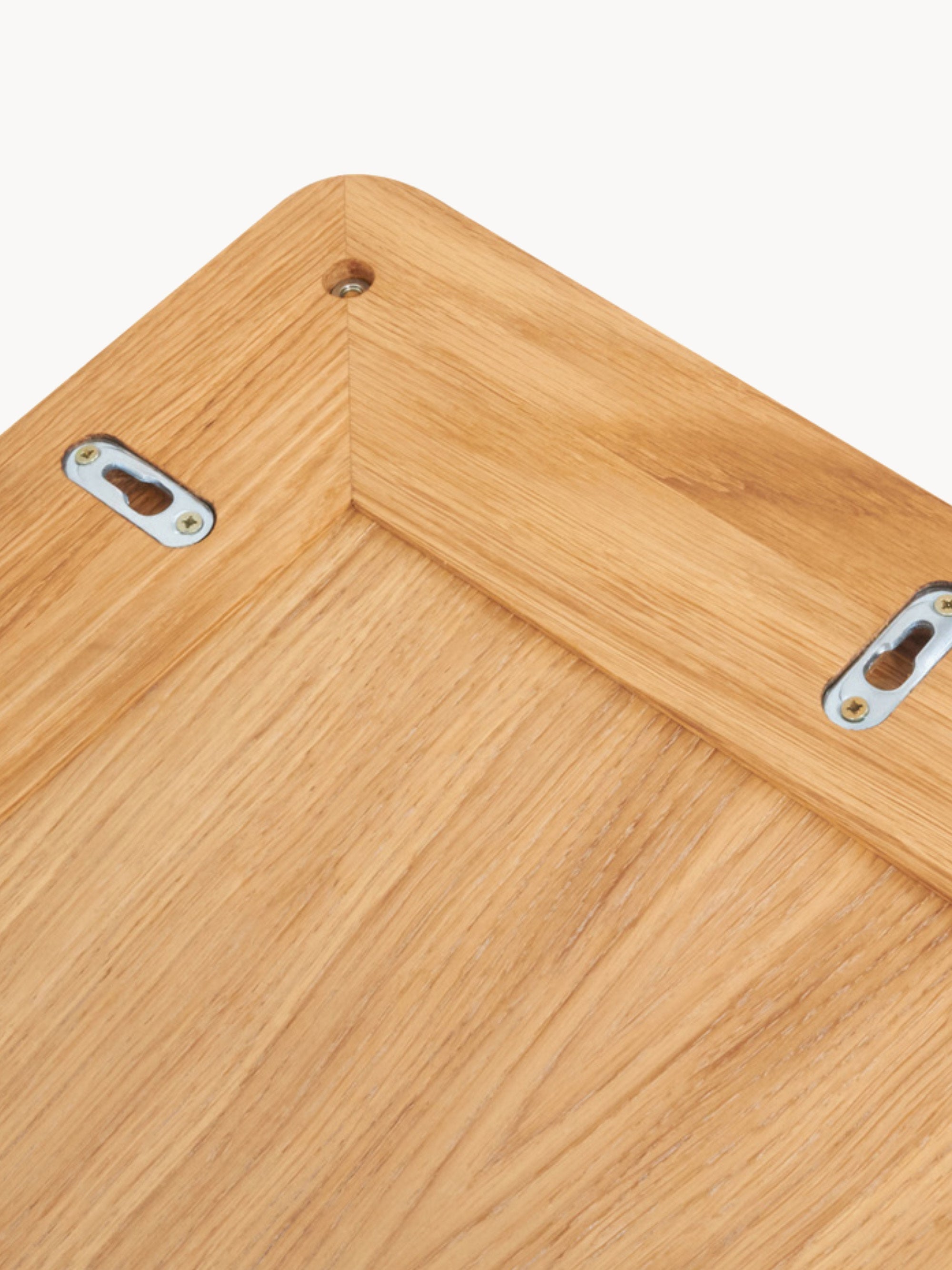 RM-1 Oak Wood Full-Length Leaner Mirror