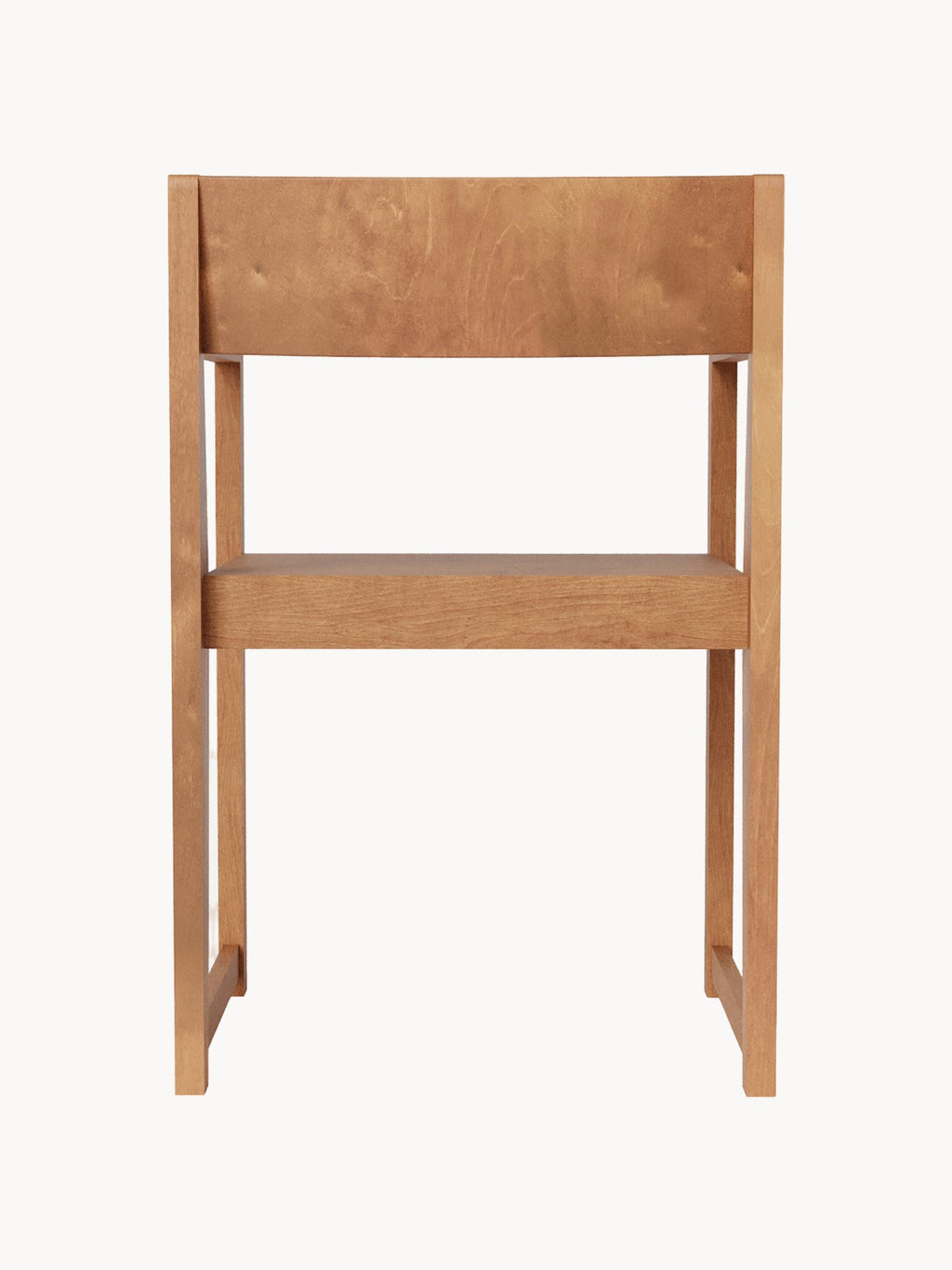 Birch Wood Arm Chair 01