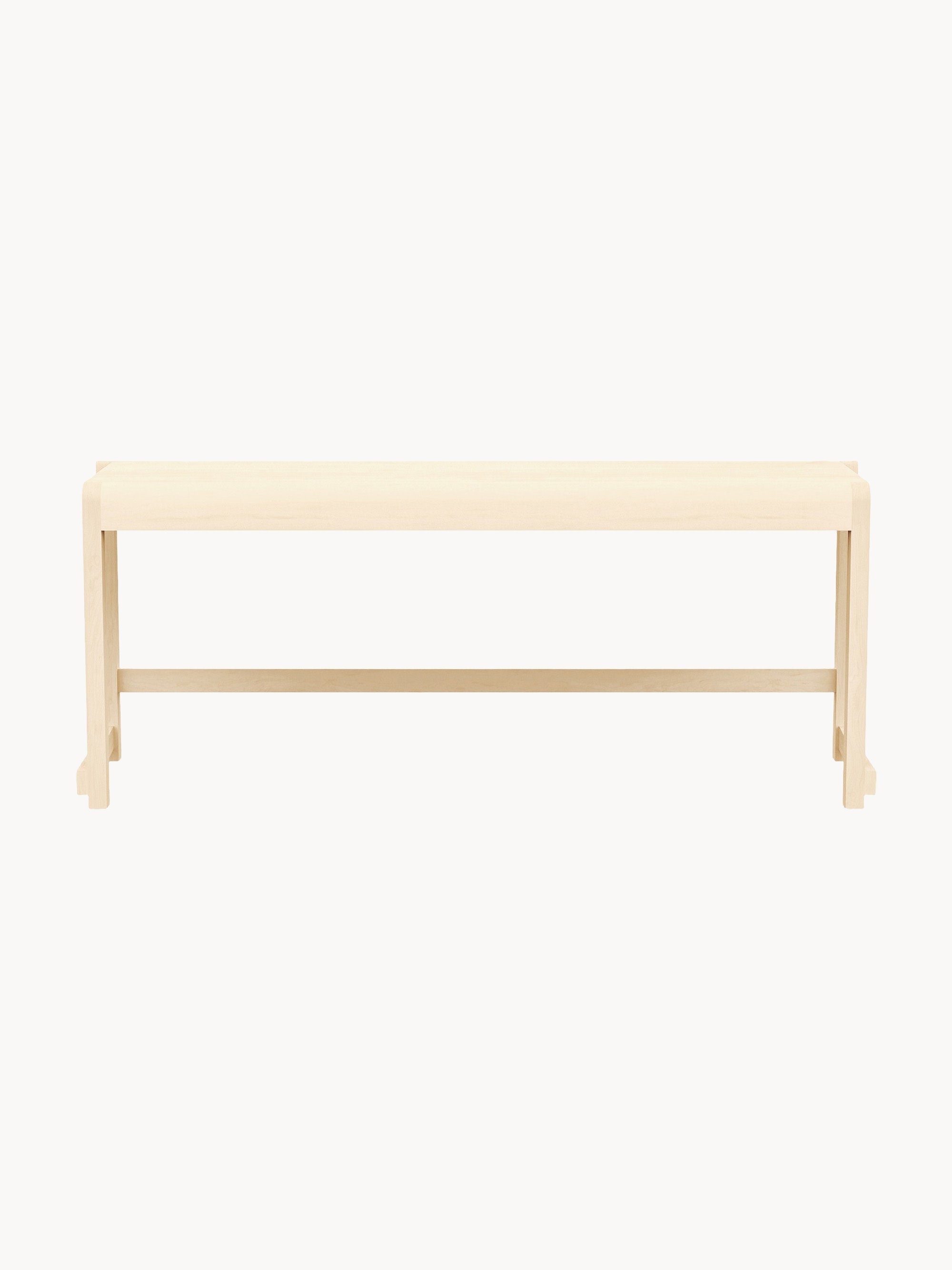 Birch Wood Bench 01
