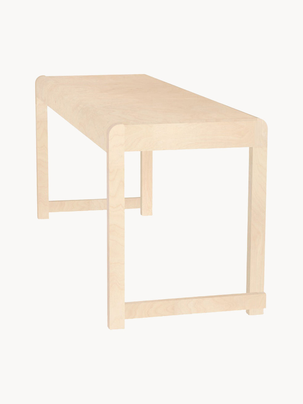 Birch Wood Bench 01