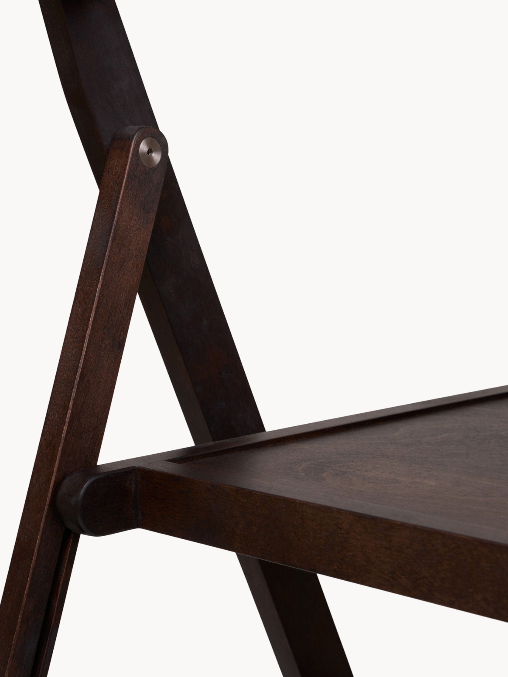 Flat Folding Birch Wood Dining Chair
