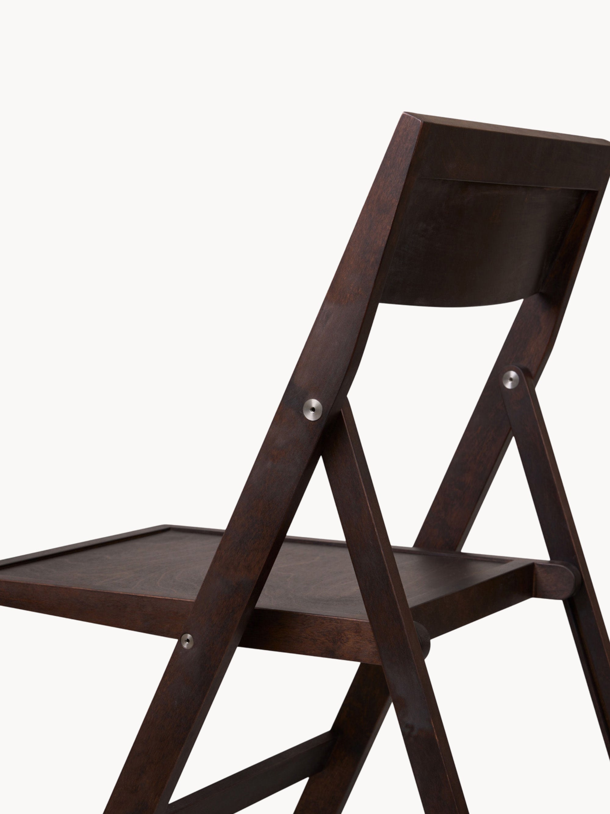 Flat Folding Birch Wood Dining Chair