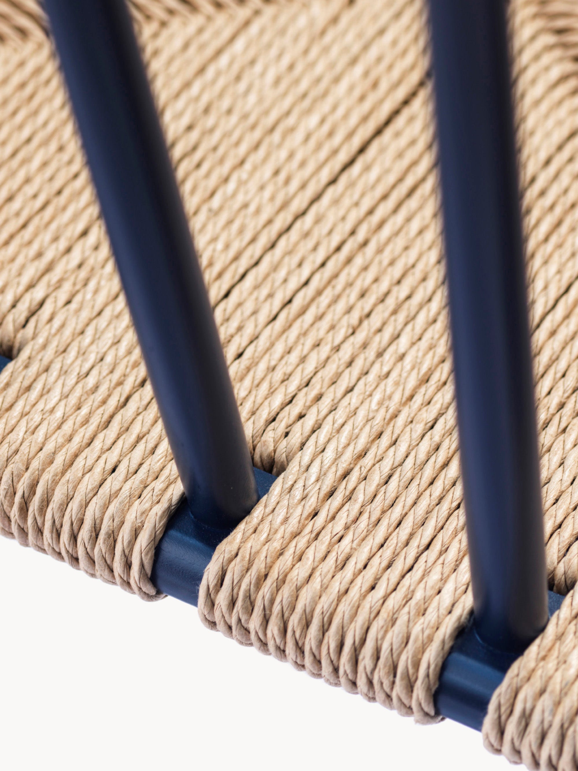 J81 Handwoven Beech Wood Armchair