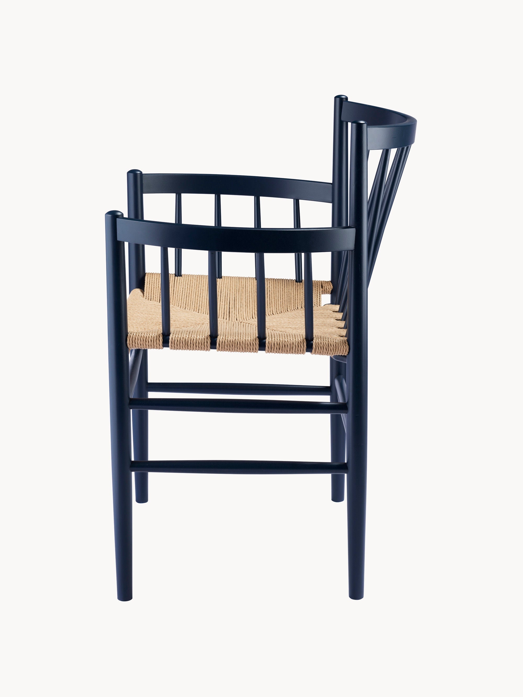 J81 Handwoven Beech Wood Armchair