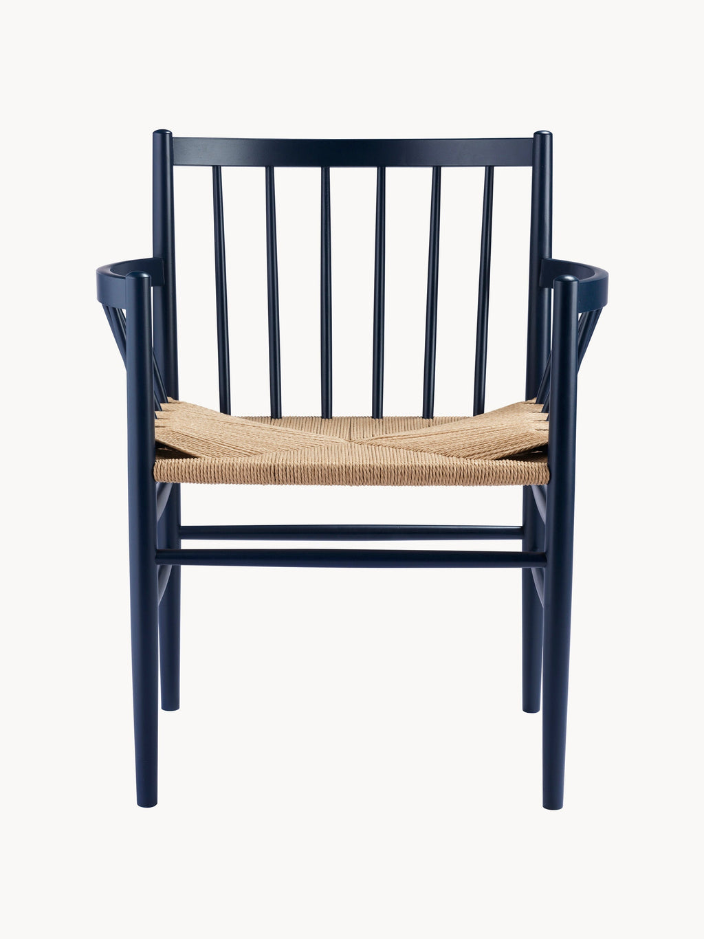 J81 Handwoven Beech Wood Armchair