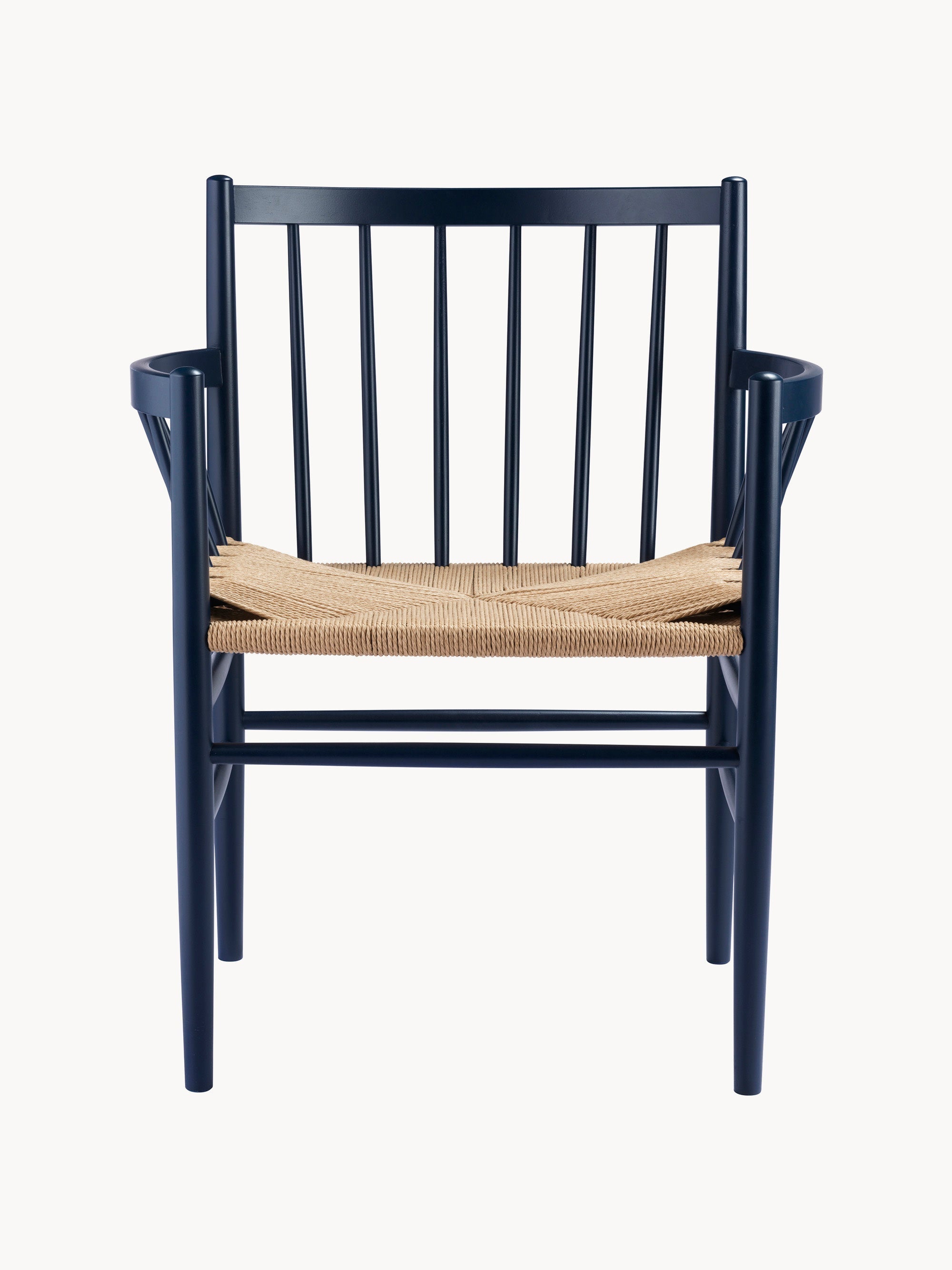 J81 Handwoven Beech Wood Armchair