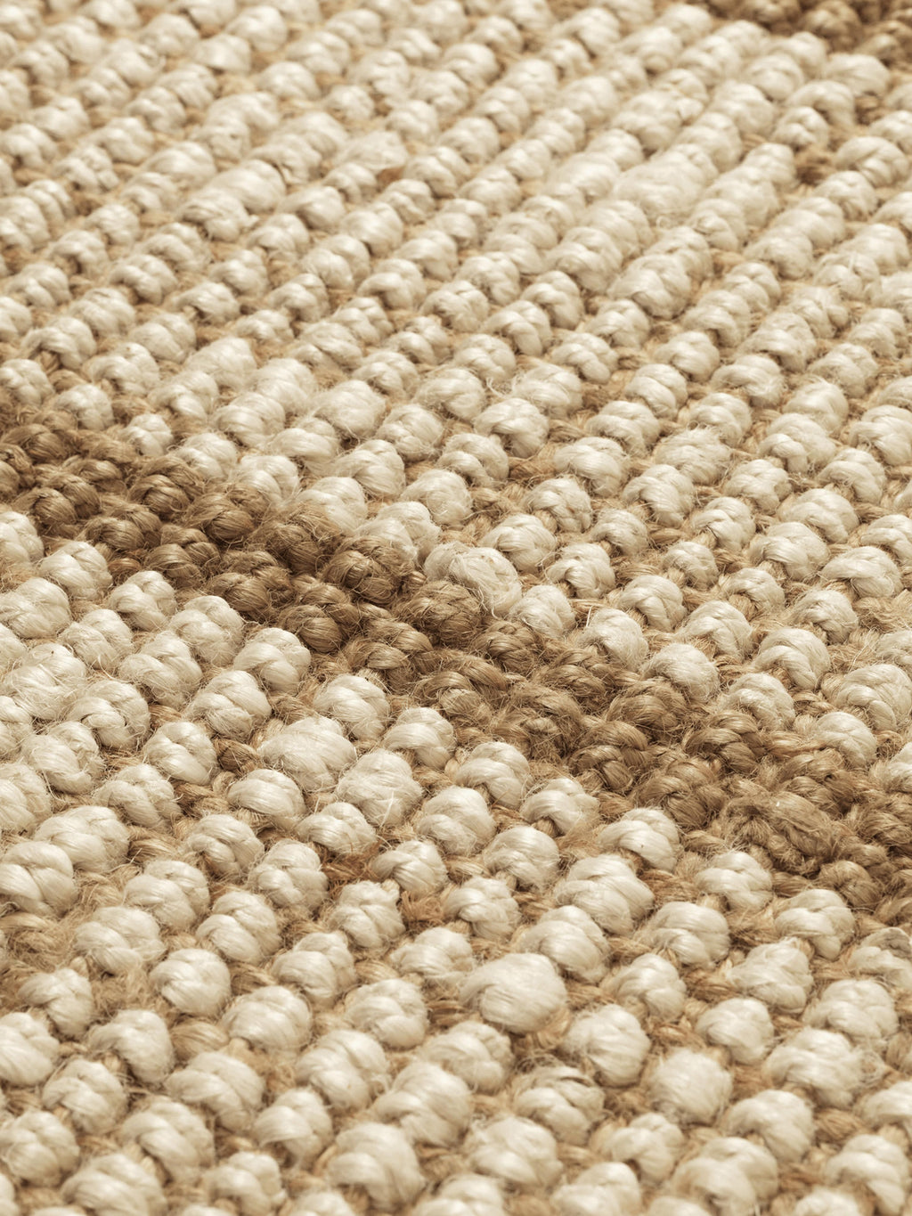 Athens Handwoven Jute Rug with Fringes
