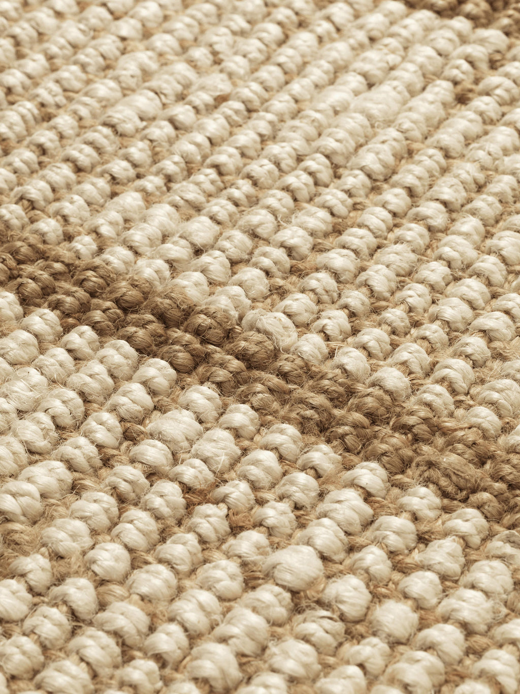 Athens Handwoven Jute Rug with Fringes