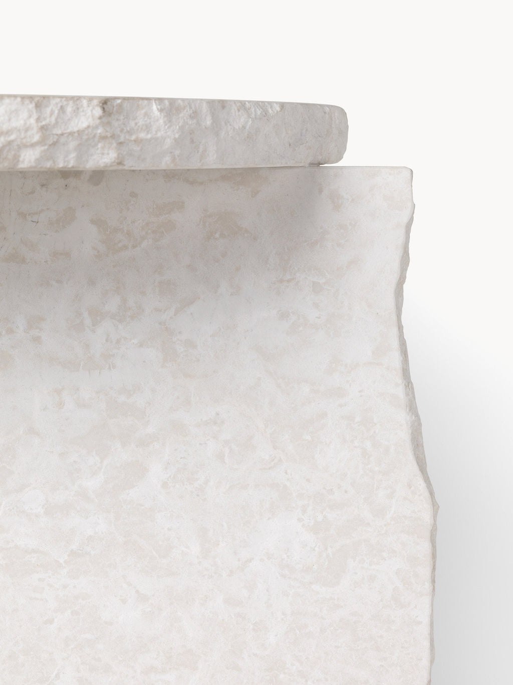 Mineral Handmade Marble Side Table