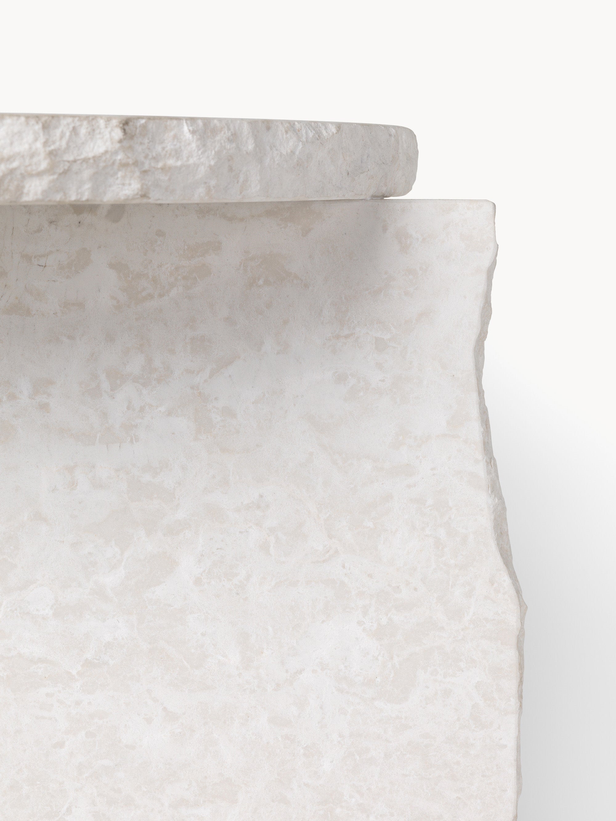 Mineral Handmade Marble Side Table
