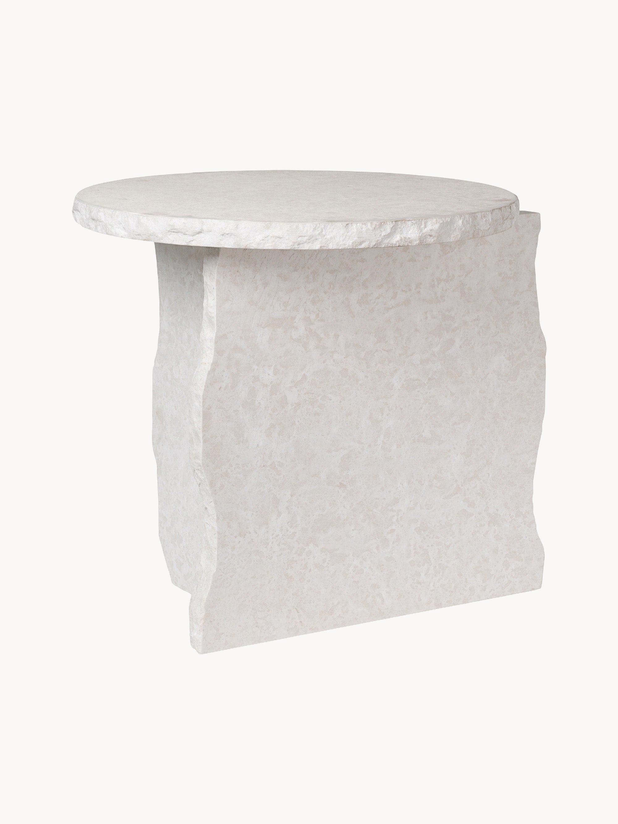 Mineral Handmade Marble Side Table
