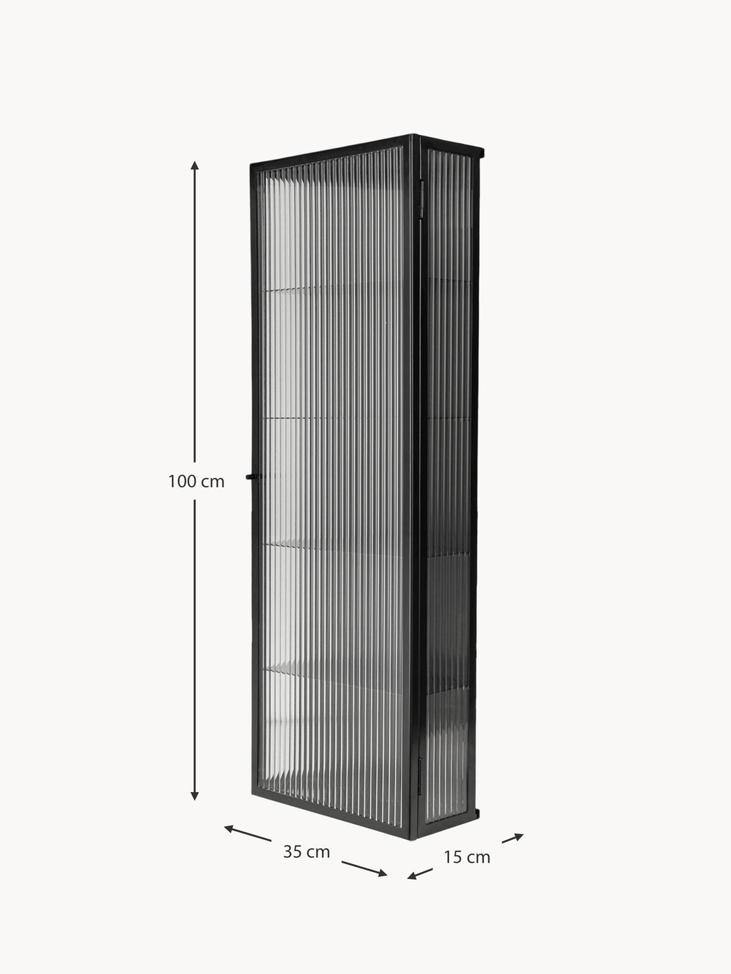 Haze Wall-Mounted Display Cabinet