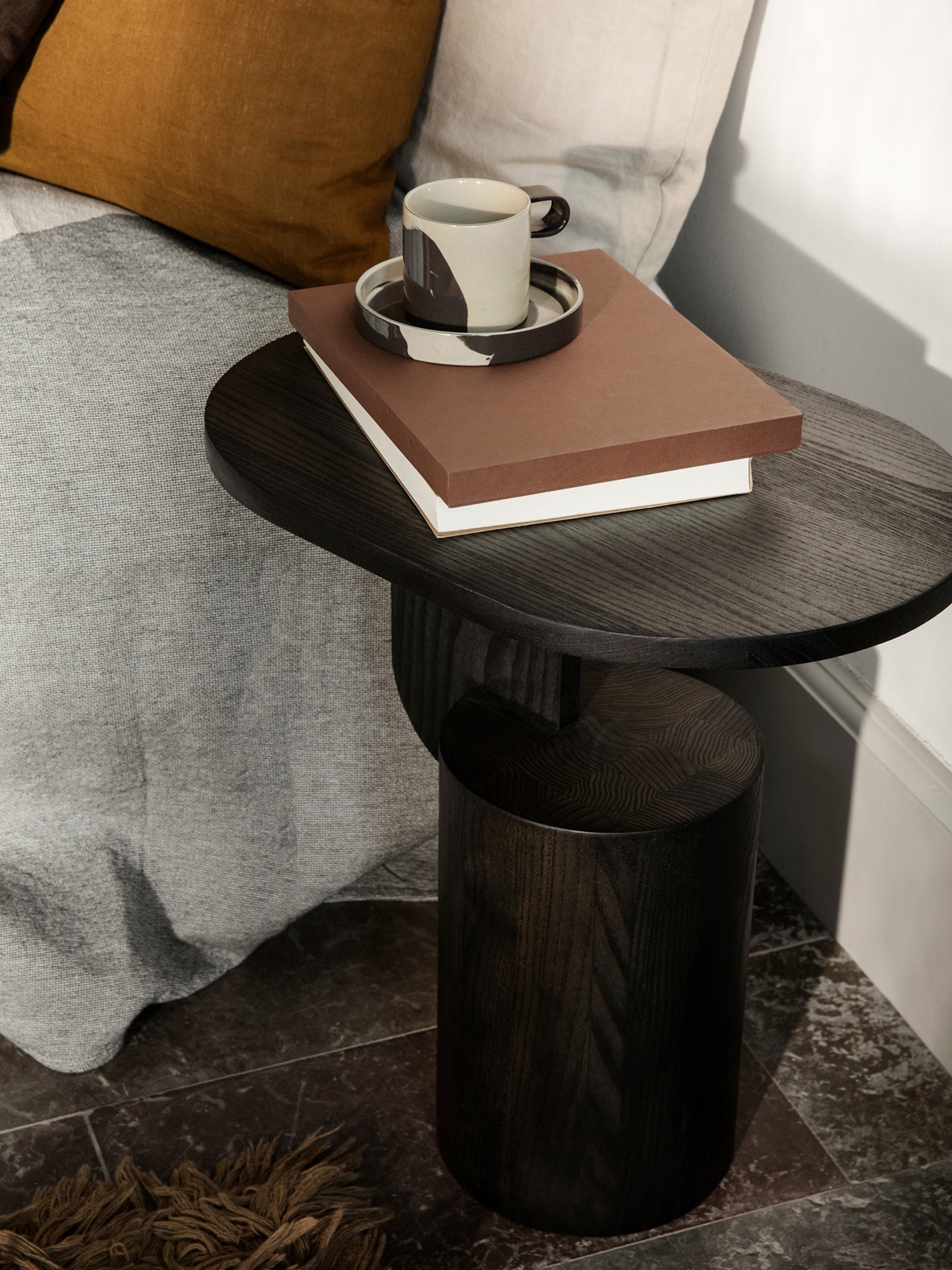 Ash Wood Side Table Insert