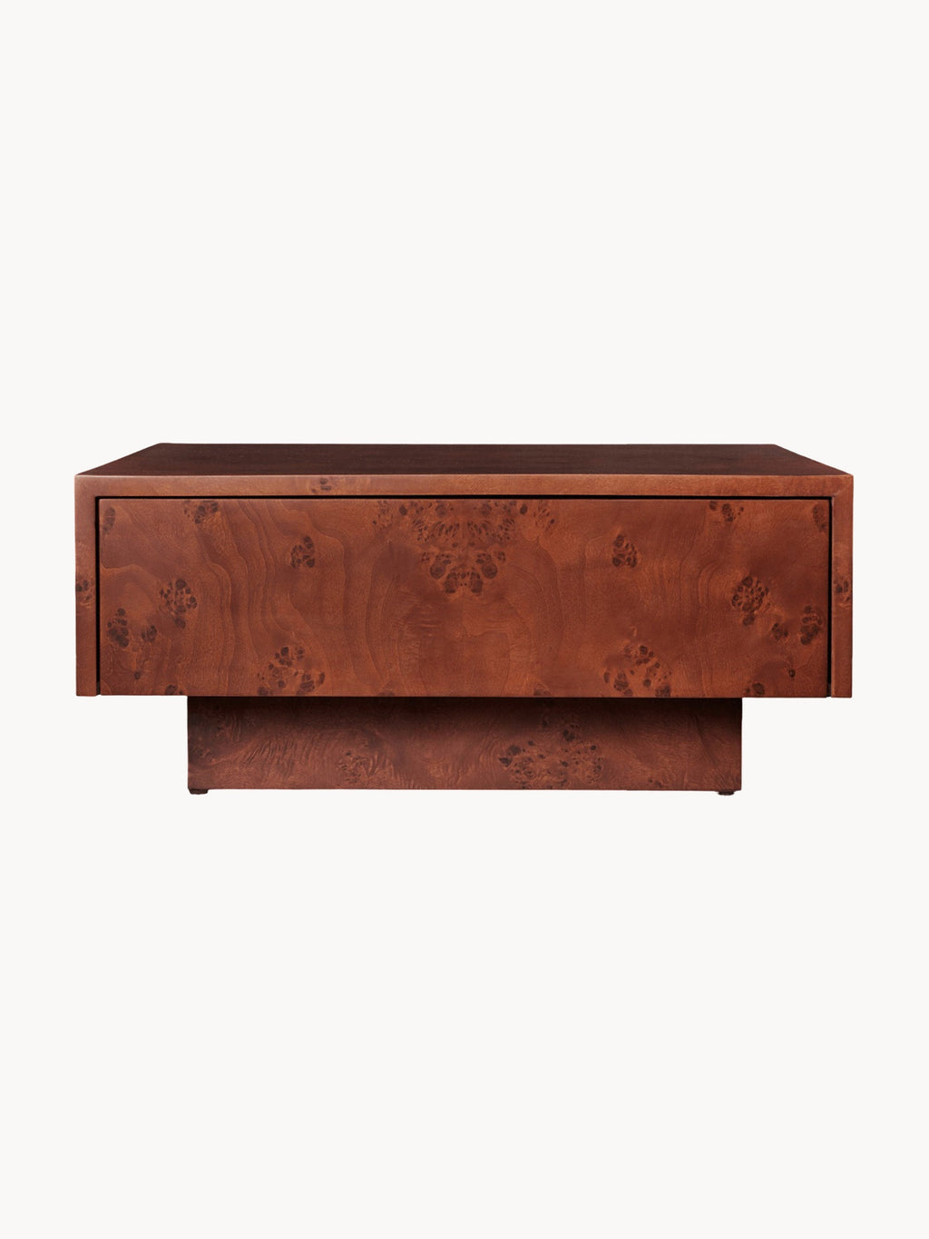 Burl Wooden Coffee Table