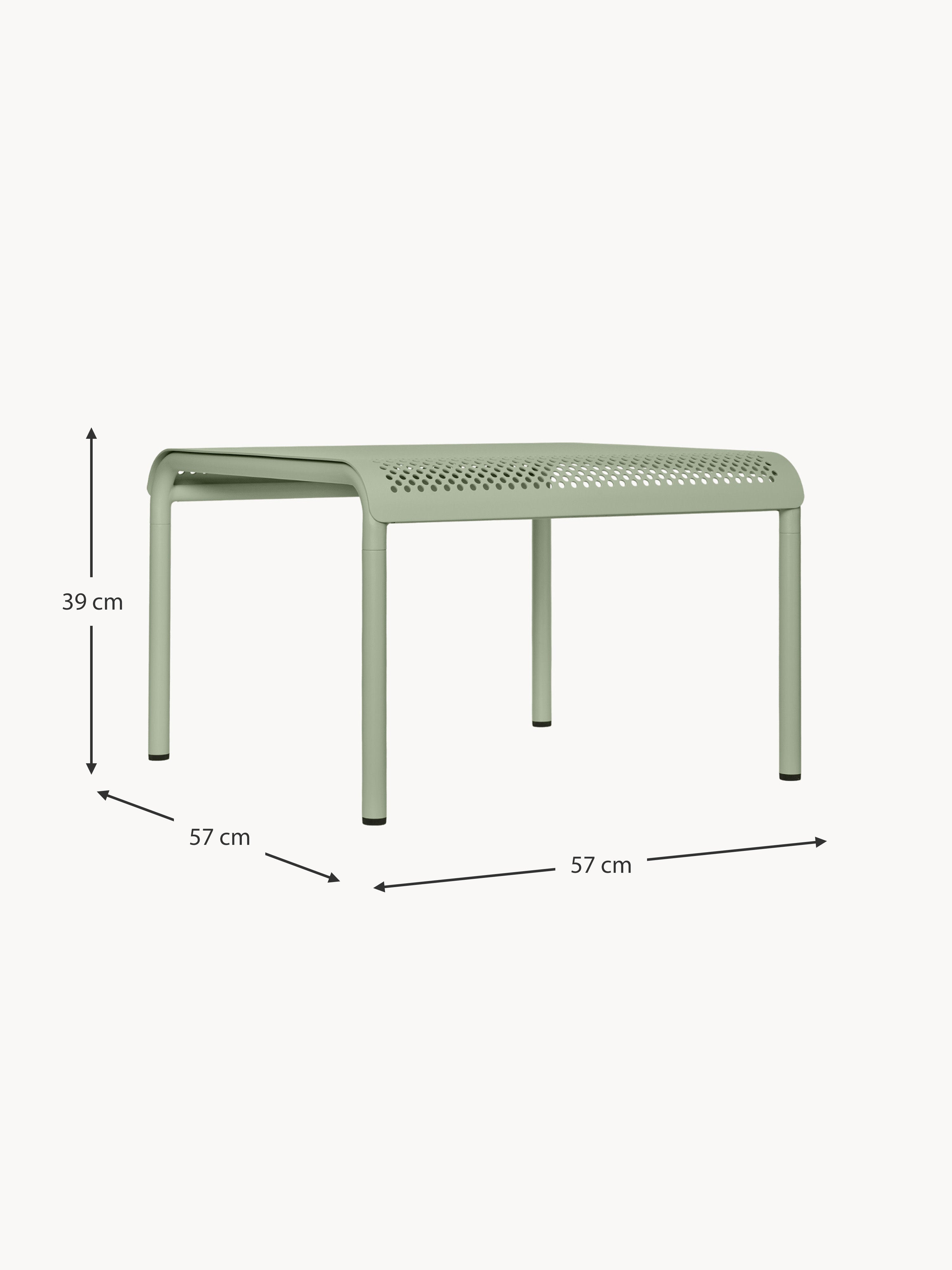 Dapple Steel Garden Coffee Table