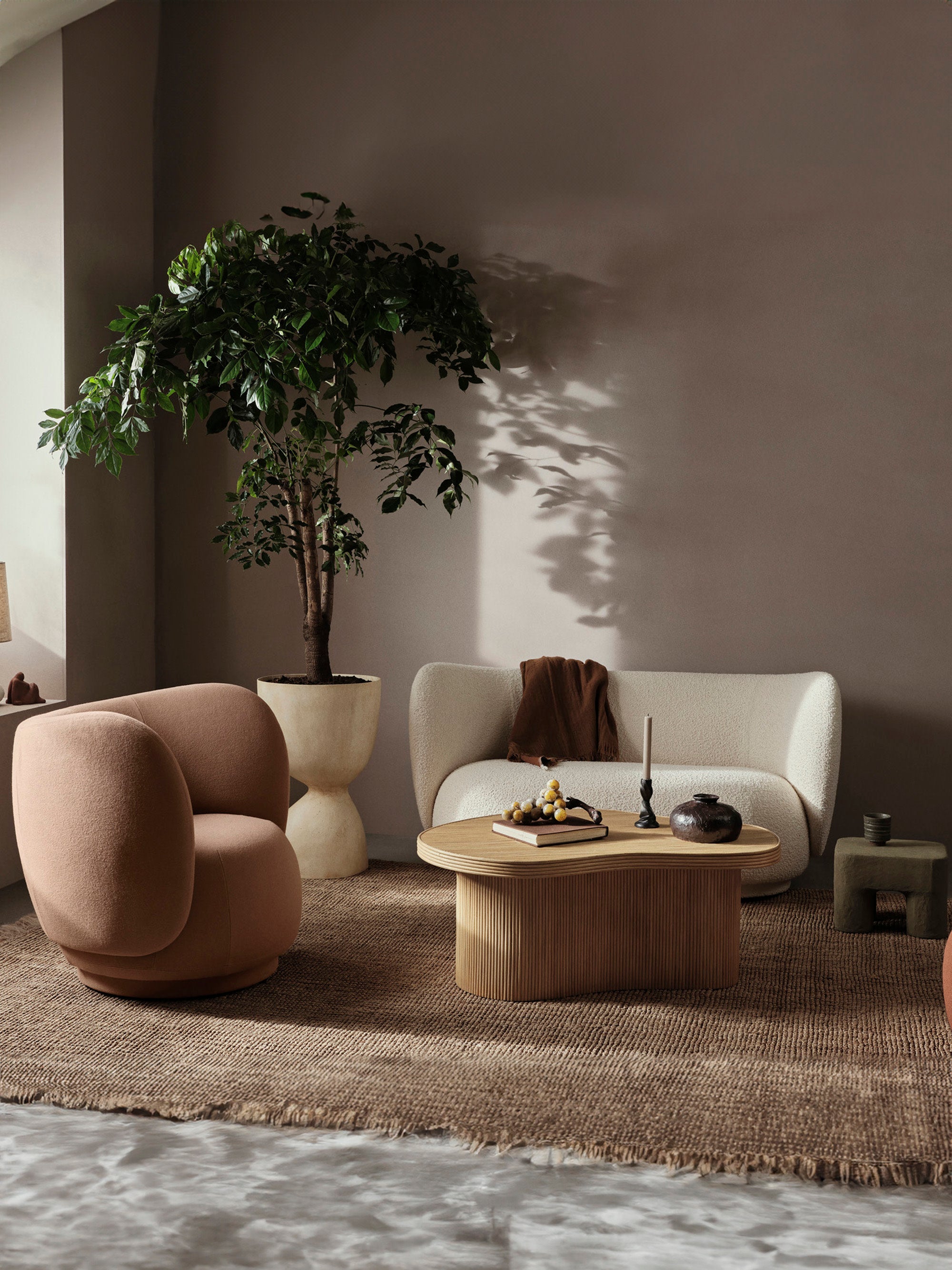 Isola Handmade Rattan Coffee Table