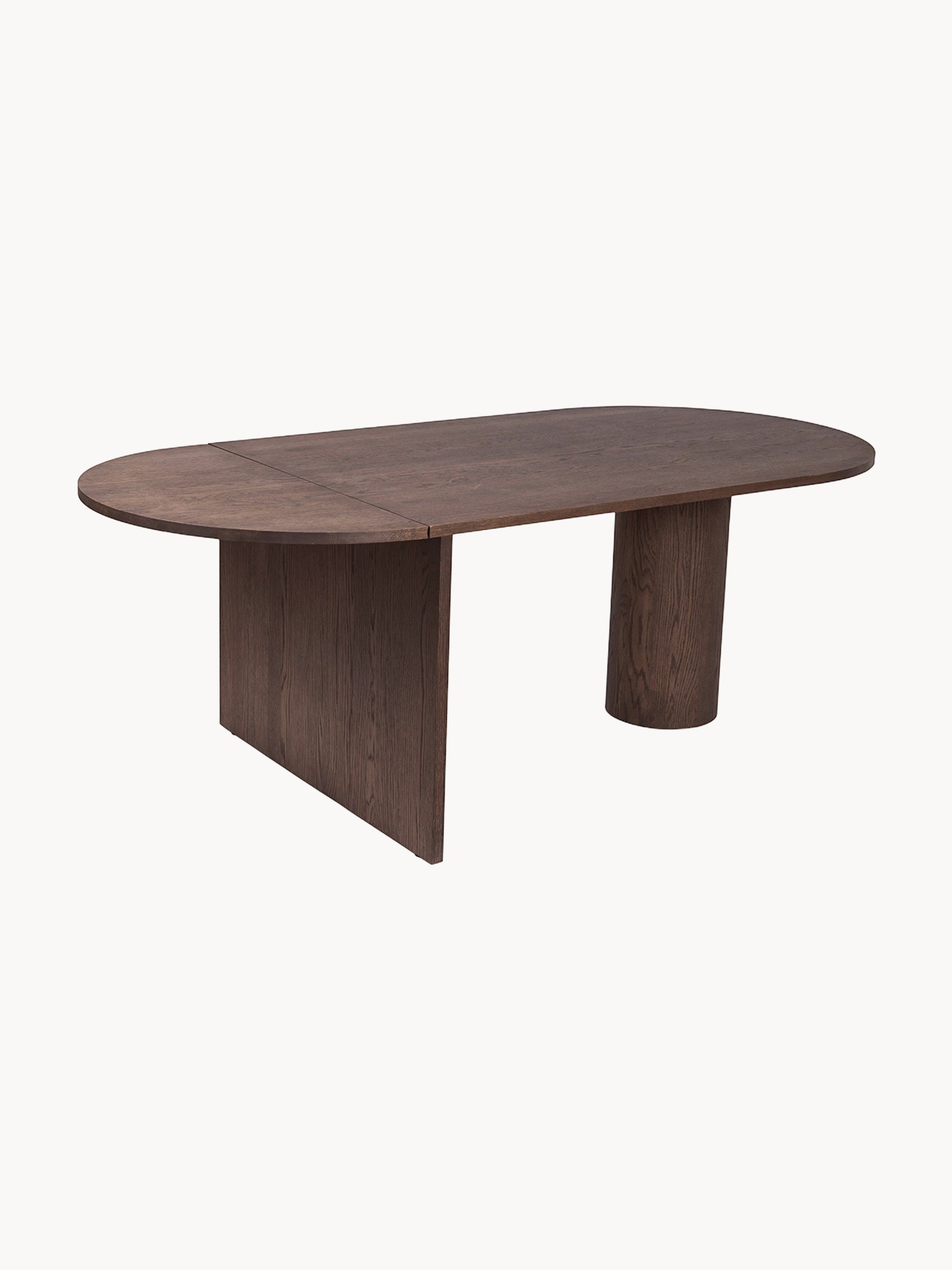 Gallery image 1 - Extendable Oak Wood Dining Table Pylo, 160 - 210 x 100 cm