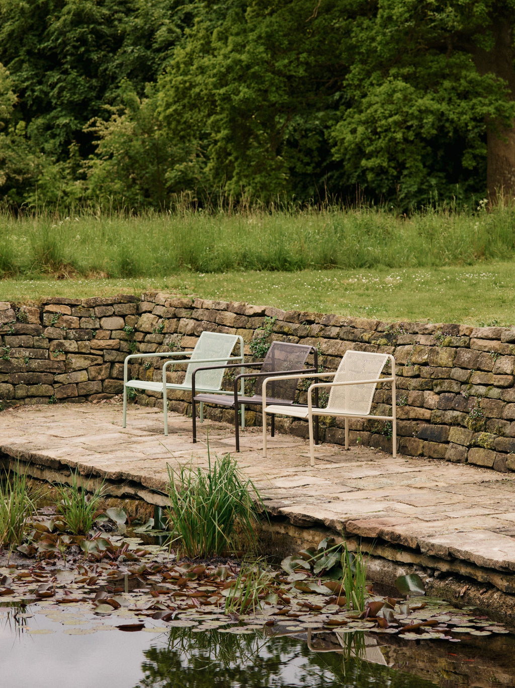 Dapple Steel Garden Armchair
