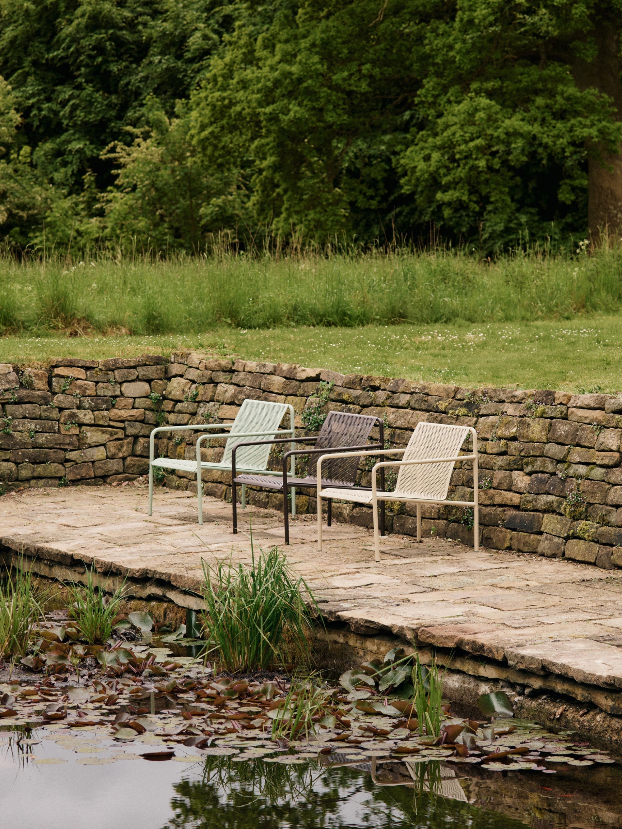 Dapple Steel Garden Armchair