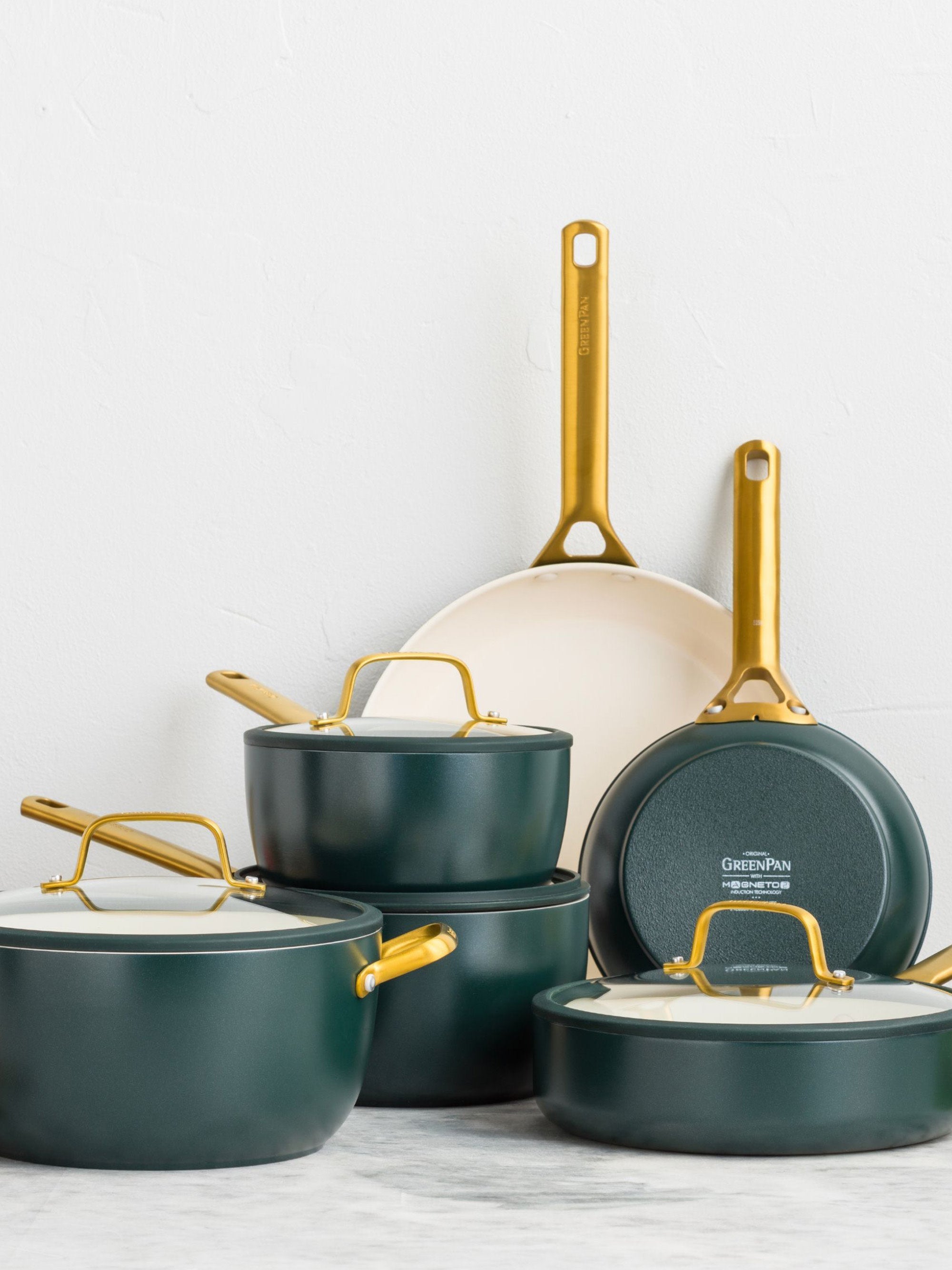 Padova Non-Stick Coated Cookware Set, Set of 10
