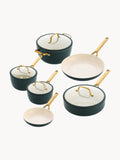 Gallery image 1 - Non-Stick Coated Cookware Set Padova, Set of 10