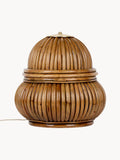 Gallery image 1 - Small Rattan Floor Lamp Bohemian