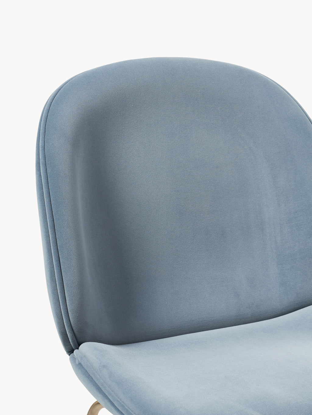WESTWING x GUBI, Velvet Dining Chair Beetle by Delia Lachance
