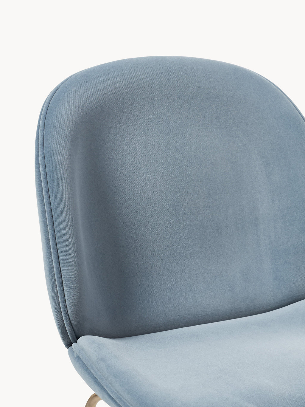 WESTWING x GUBI, Velvet Dining Chair Beetle by Delia Lachance